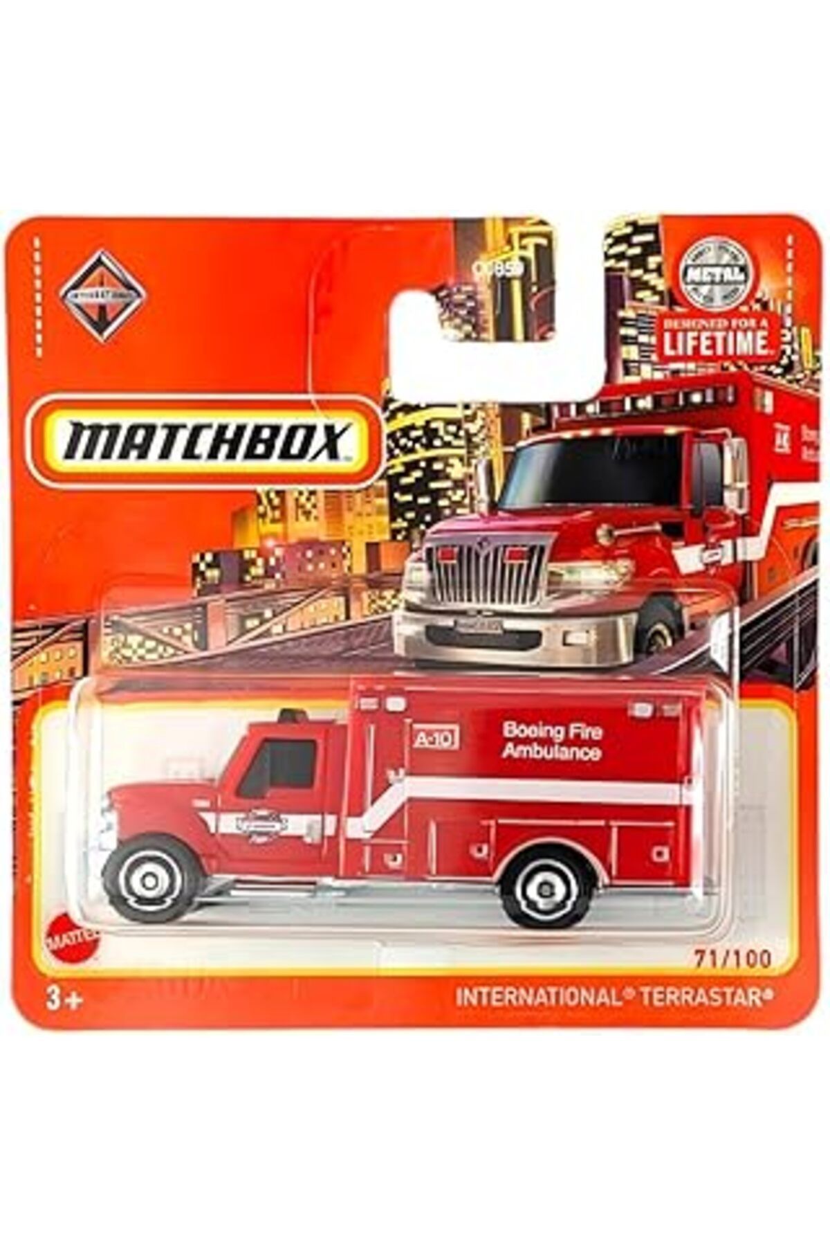 Mu Art Ahşap C0859 1:64 Tekli Arabalar International Terrastar Hvp03