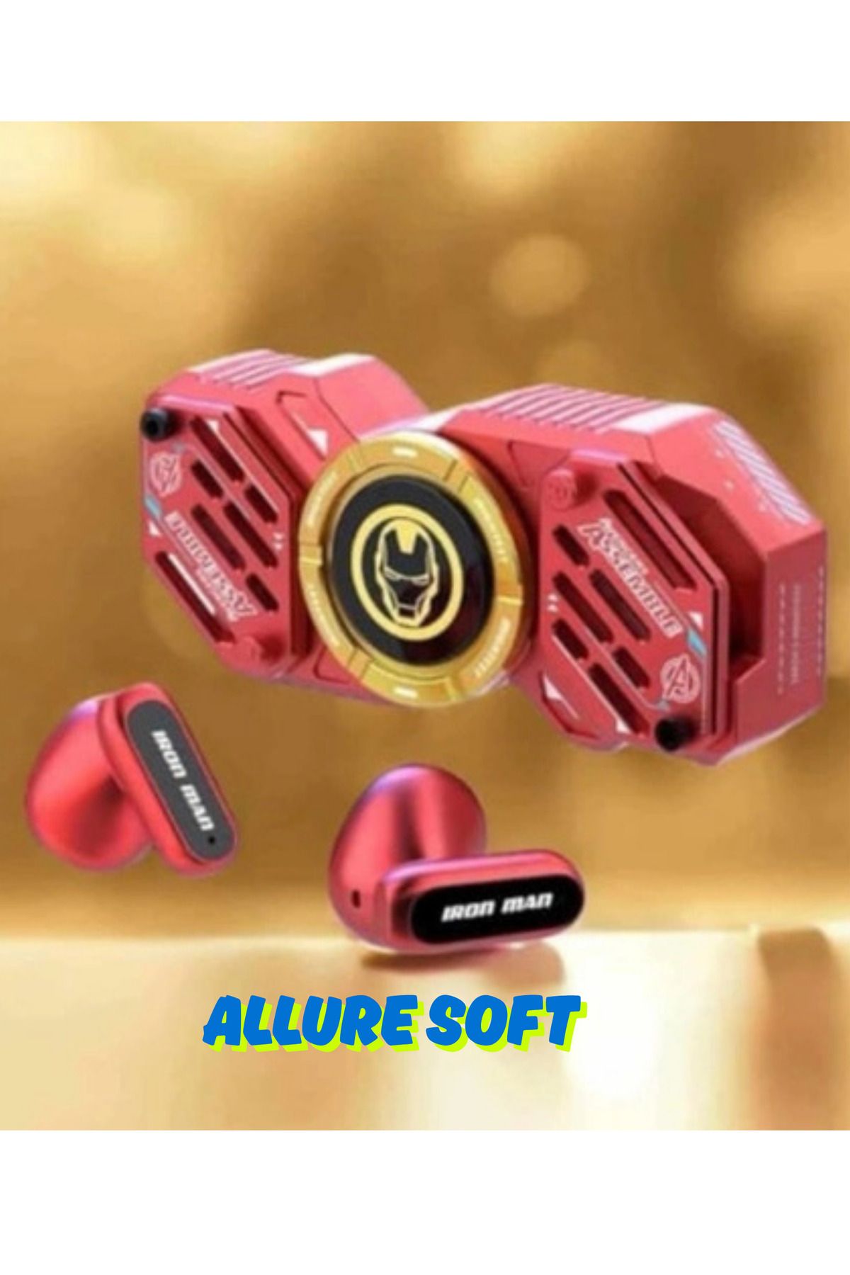 Allure soft F6 Marvel Kablosuz Kulaklık iOS ve Android ile Tam Uyumlu Şık Tasarım