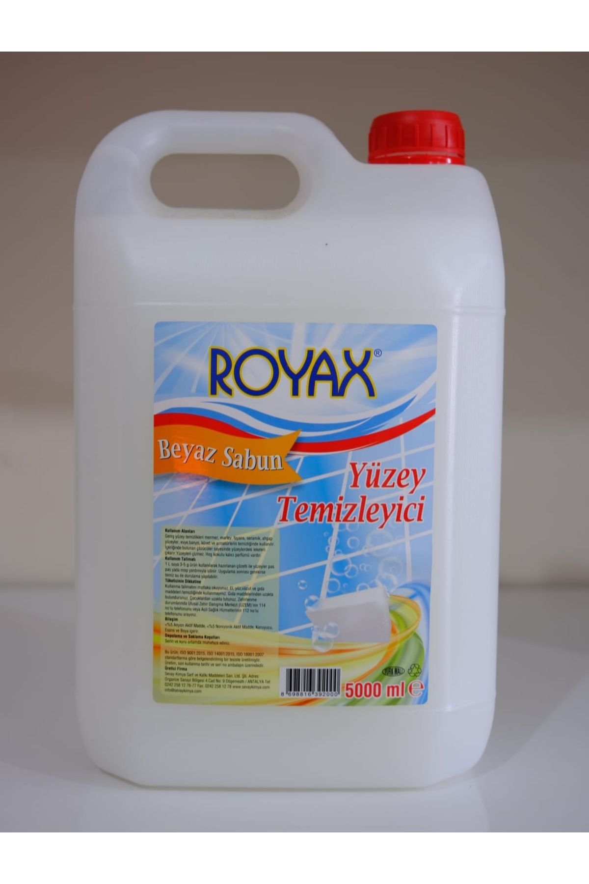 ROYAX beyaz sabunlu yüzey temizleyici