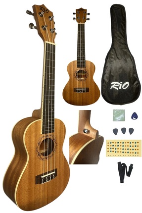 Rio Maun Concert Ukulele Seti