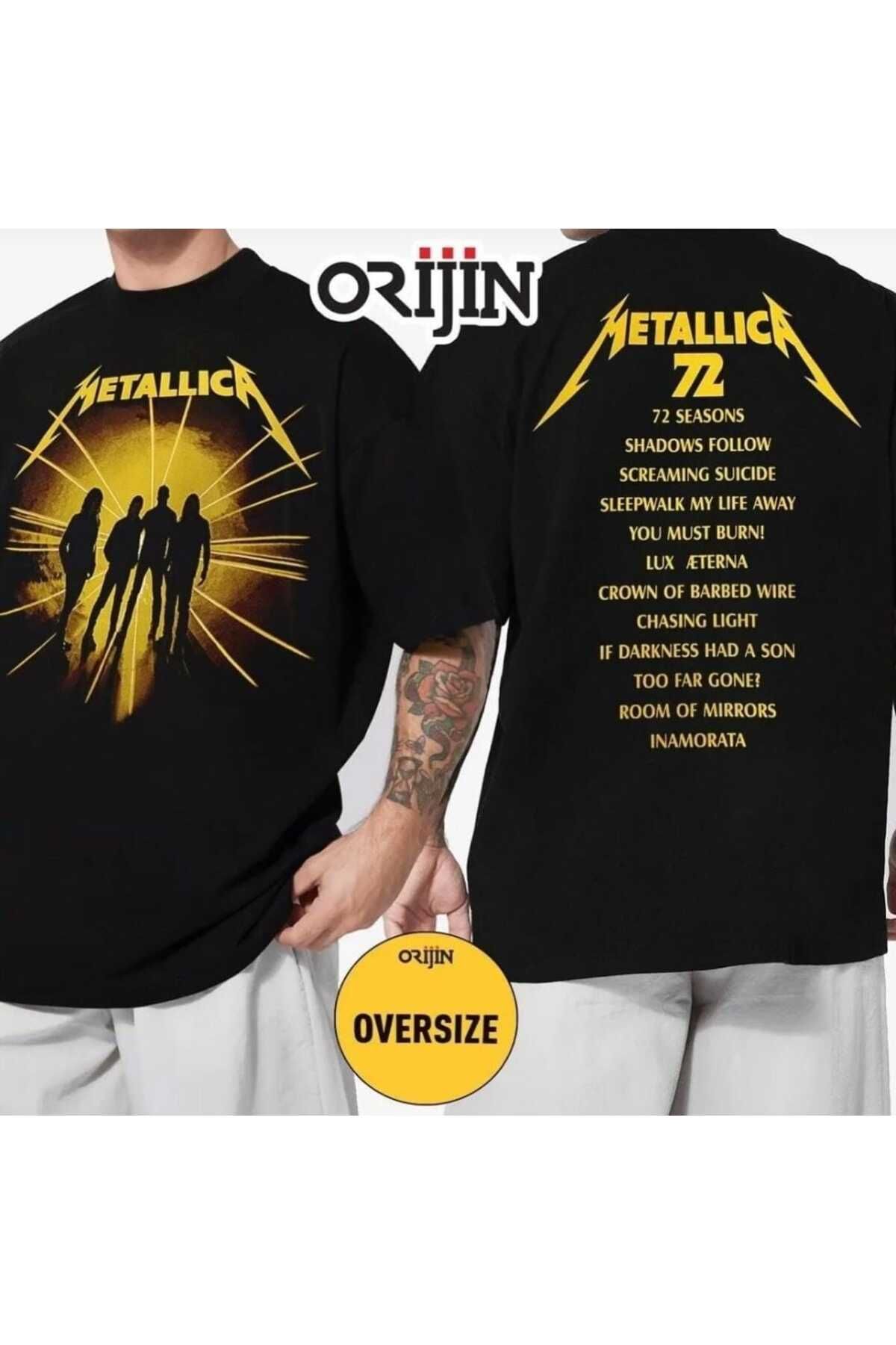 RENK RENK OUTLET YL30 METALLICA 72 BSK TSHIRT