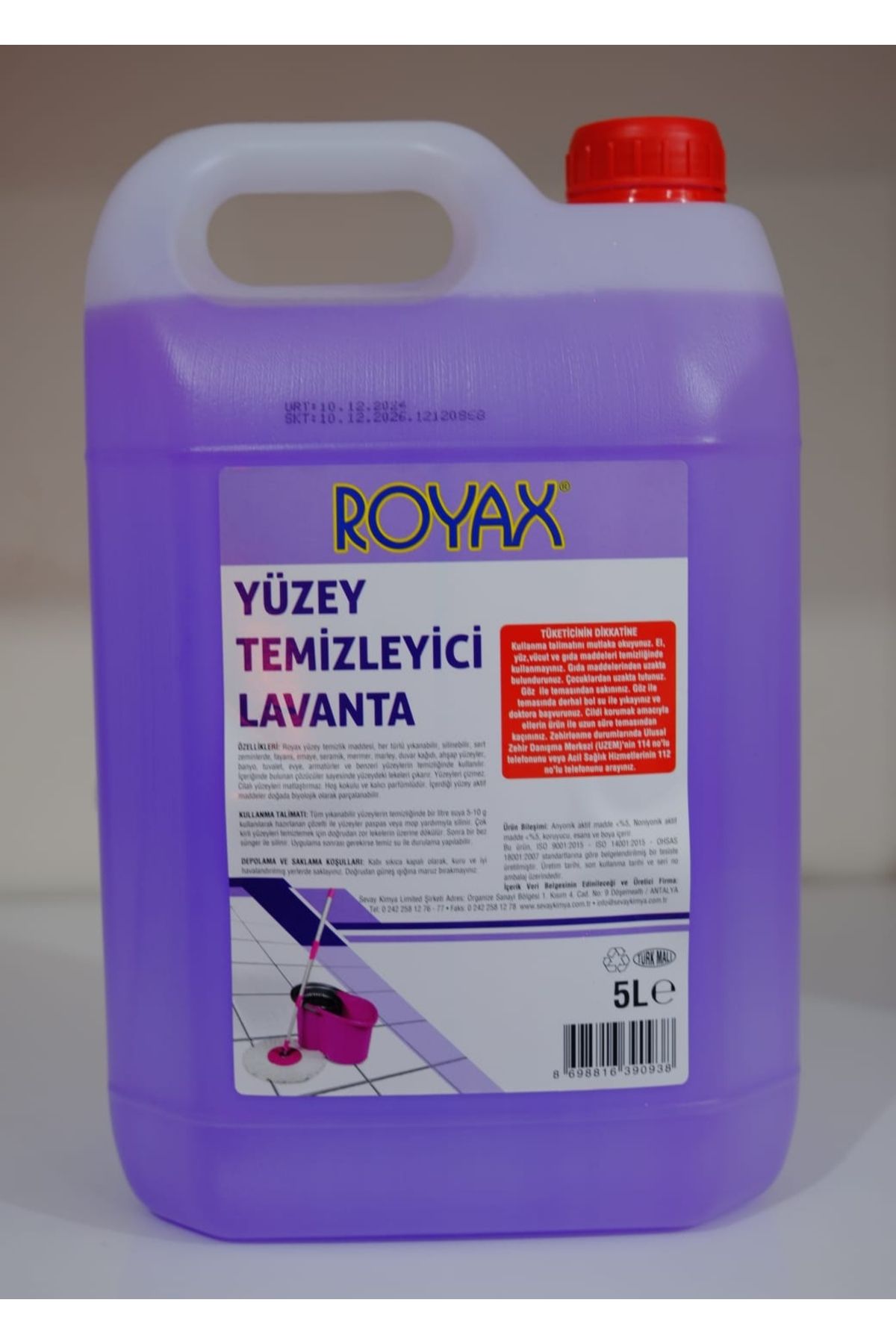 ROYAX Yüzey Temizleyici Lavanta 5kg
