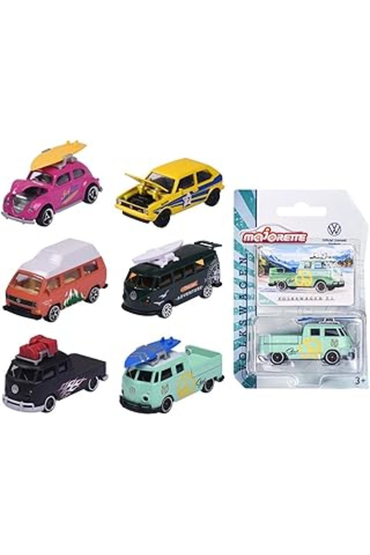 Mu Art Ahşap Majorette Volkswagen The Originals Premium Araçlar - Volkswagen Beetle 212055004