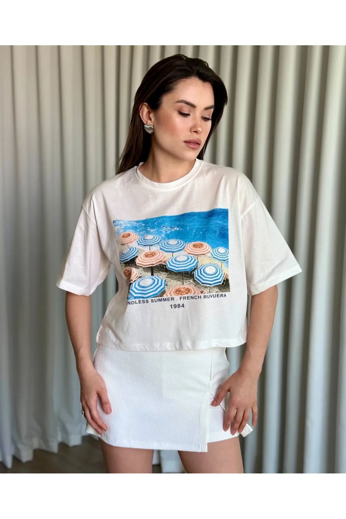 RENK RENK OUTLET YS189 ENDLESS SUMMER BSK TSHIRT