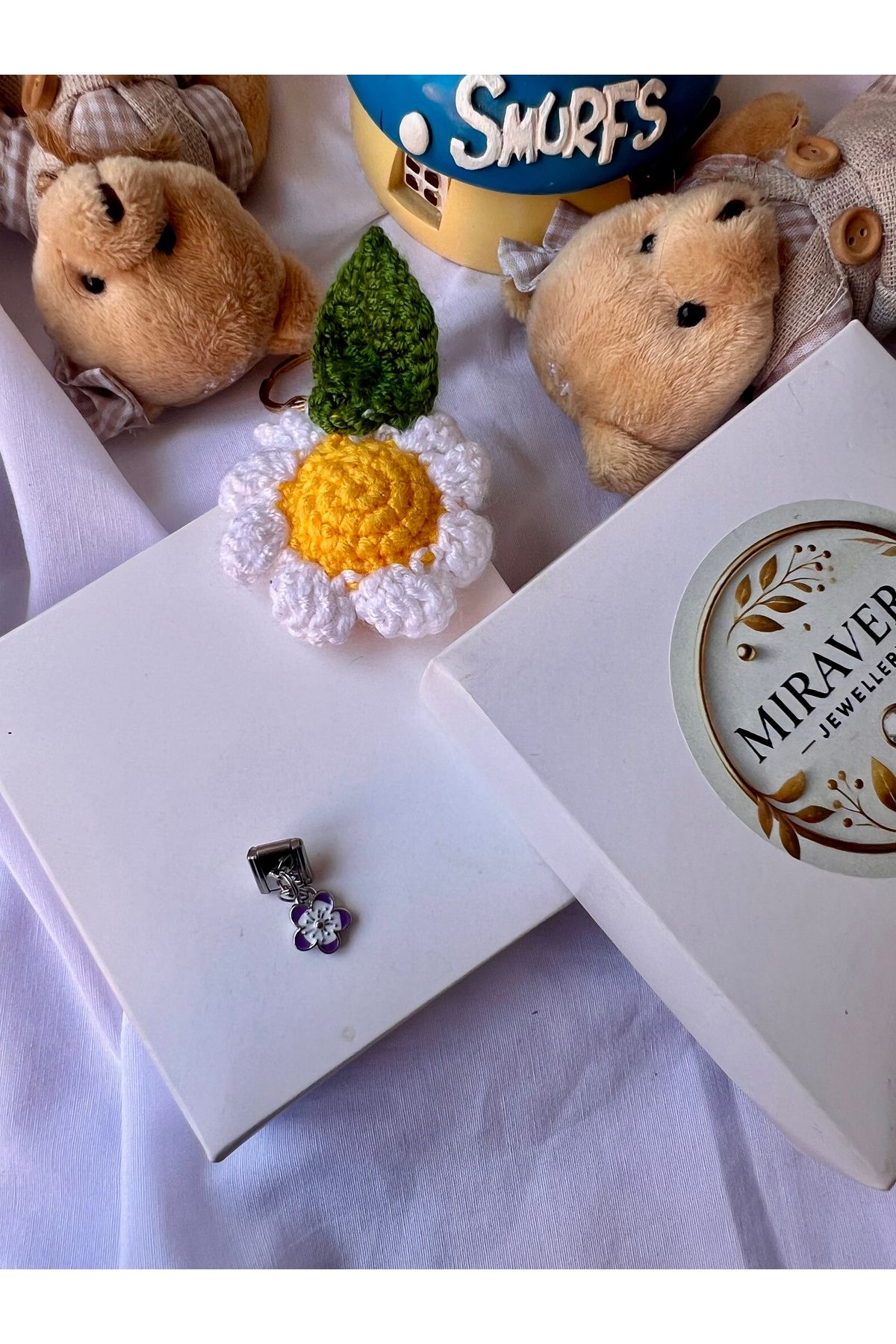 Miravera Jewellery Çelik İtalyan Bileklik Charmı