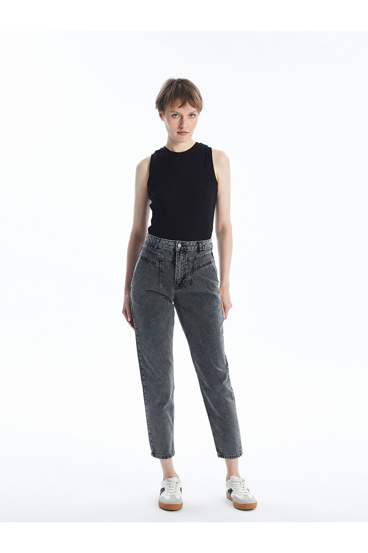 LC Waikiki Mom Fit Kadın Jean Pantolon