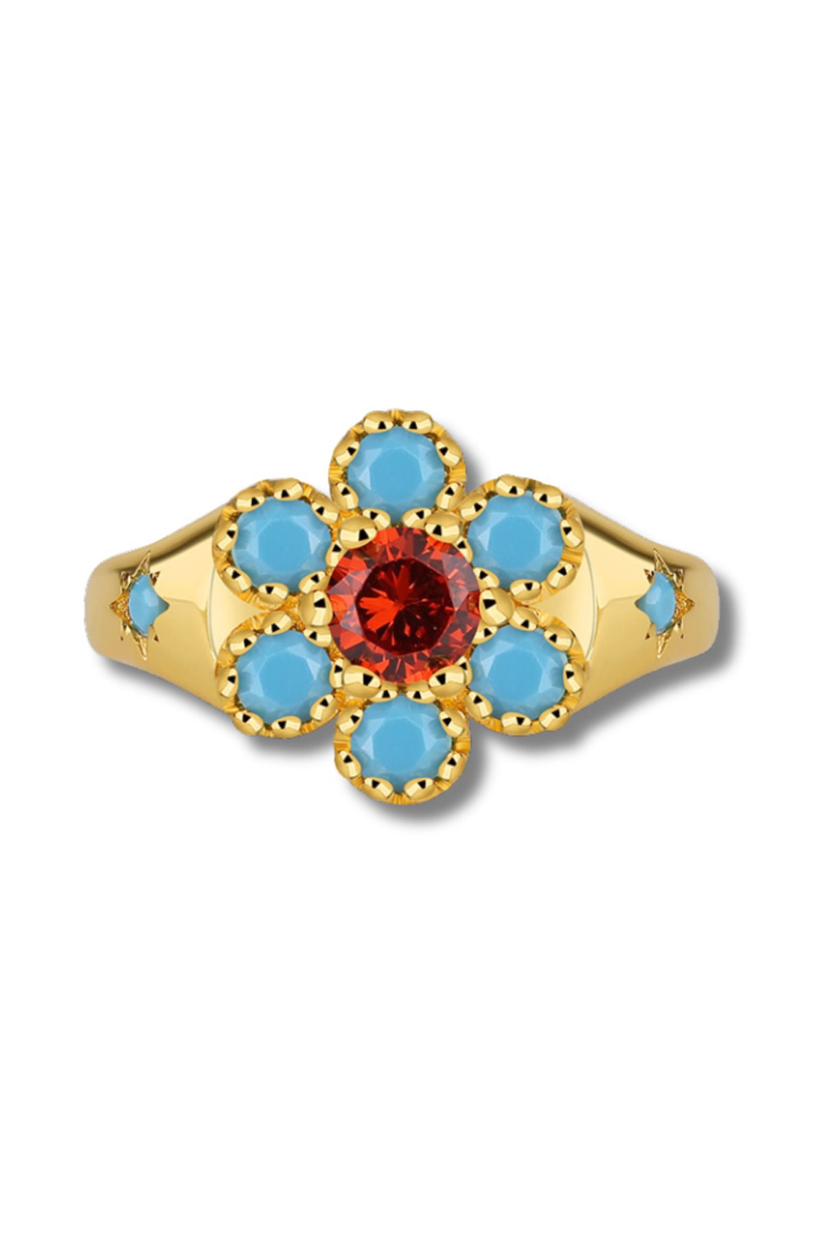 la nuit jewellery Myrha Çiçek Yüzük