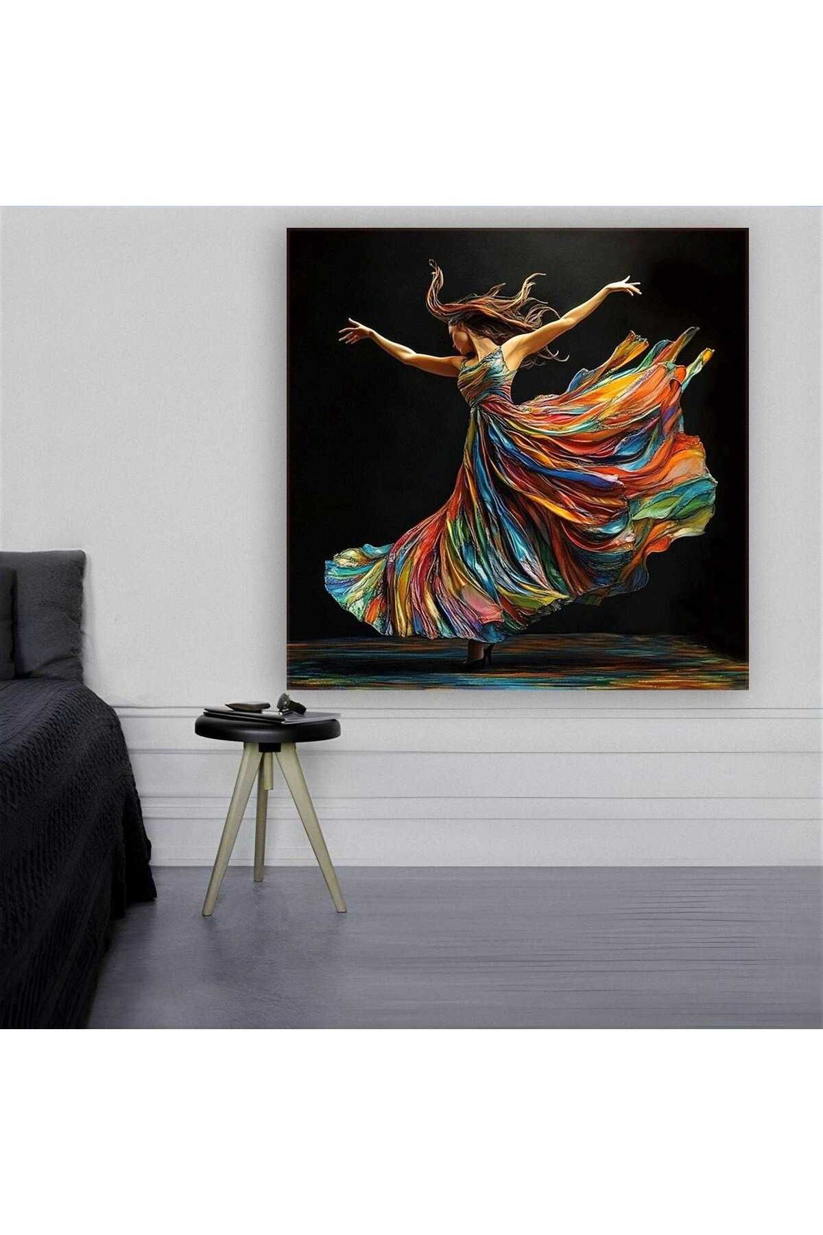 Ritmo Canvas Spiritüel Dans Kanvas Tablo