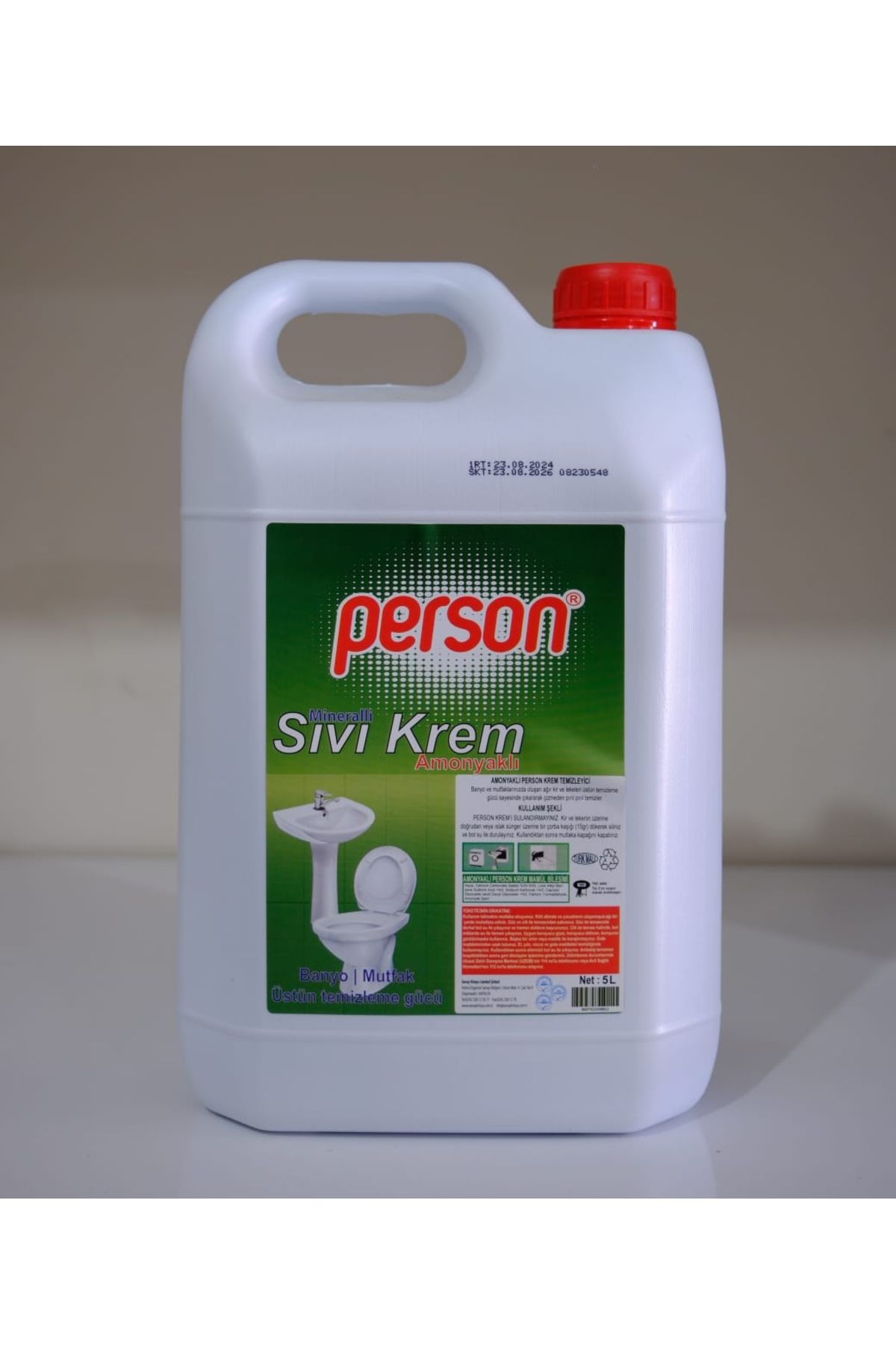 person sıvı krem 5 kg