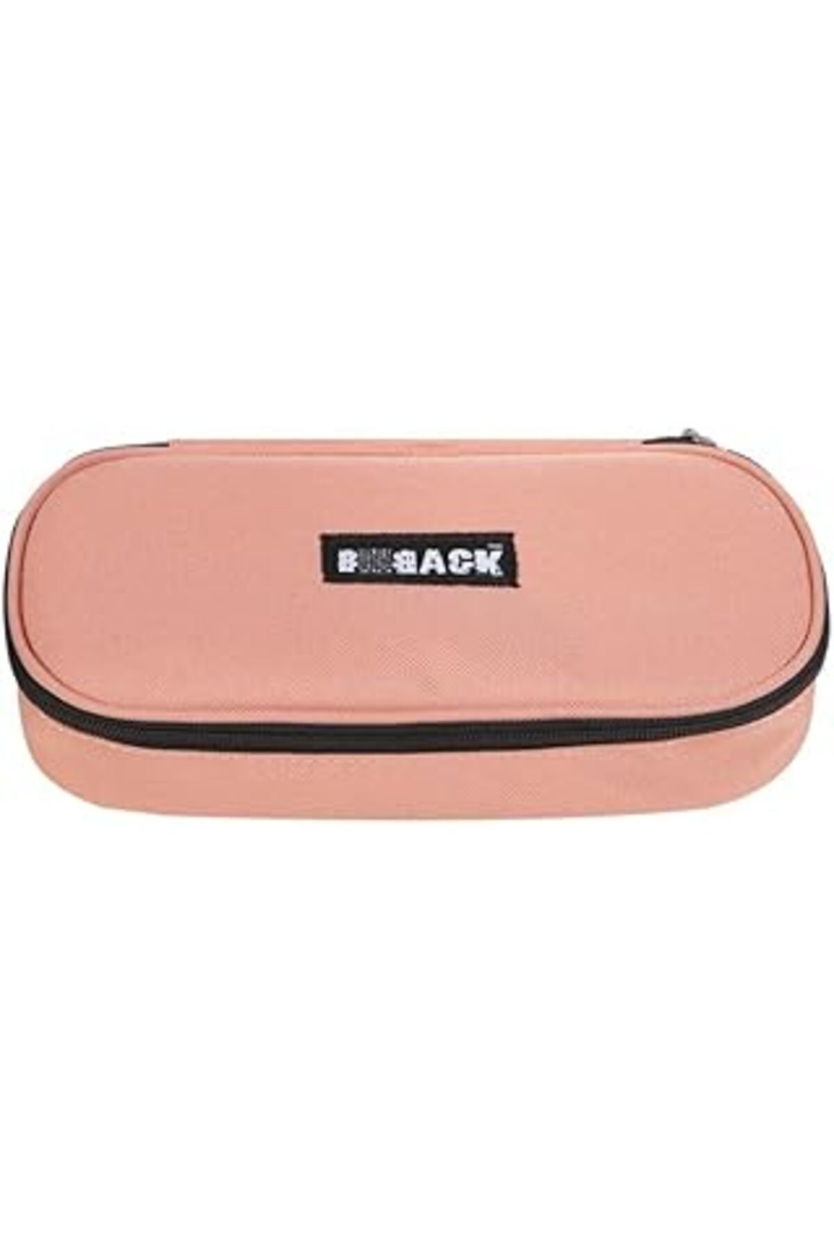 TBSProjects Bback-Oval Fermuarlı Kalem Kutusu Toz Pembe