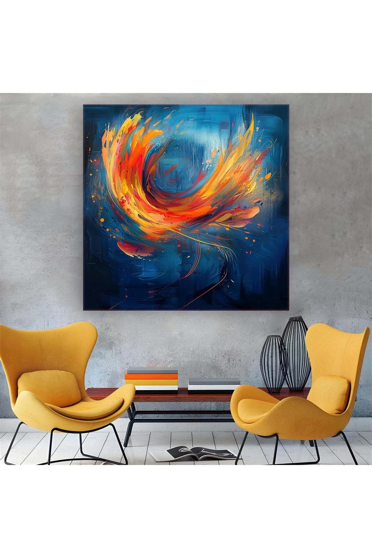 Ritmo Canvas Zümrüdü Anka Kanvas Tablo