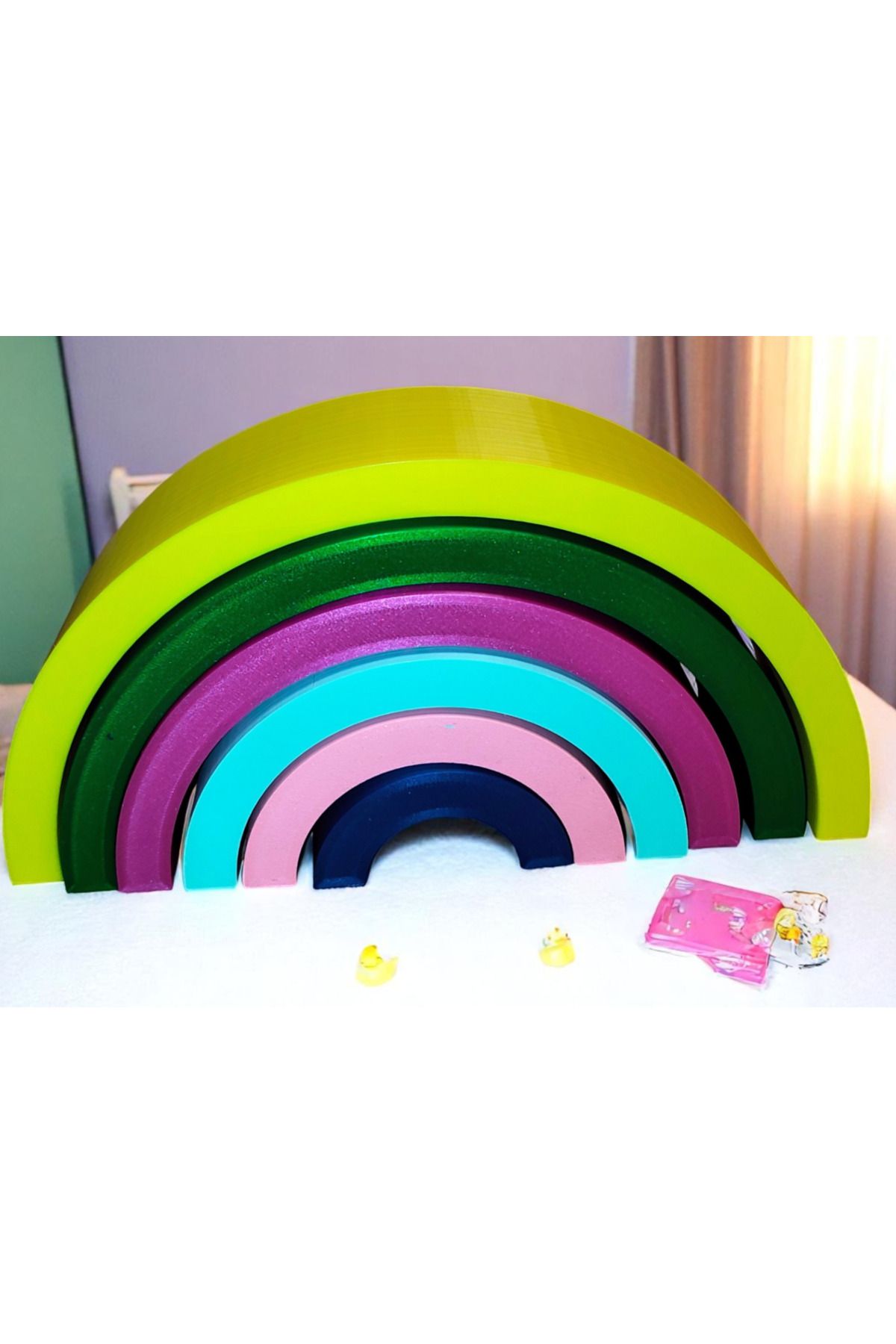 talaşoğlu Renk Gökkuşağı Montessori Gökkuşağı Oyuncak
