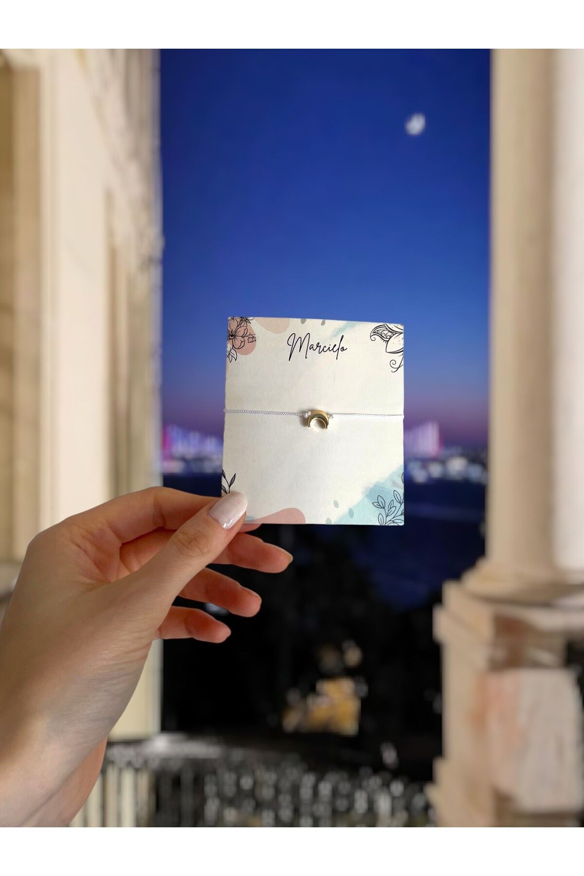MARCİELO Accessories Beyaz Şans İpi Bileklik – Sevgiliye, Arkadaşa, Yeni Yıl ve Özel Gün Hediyesi (5 adet)