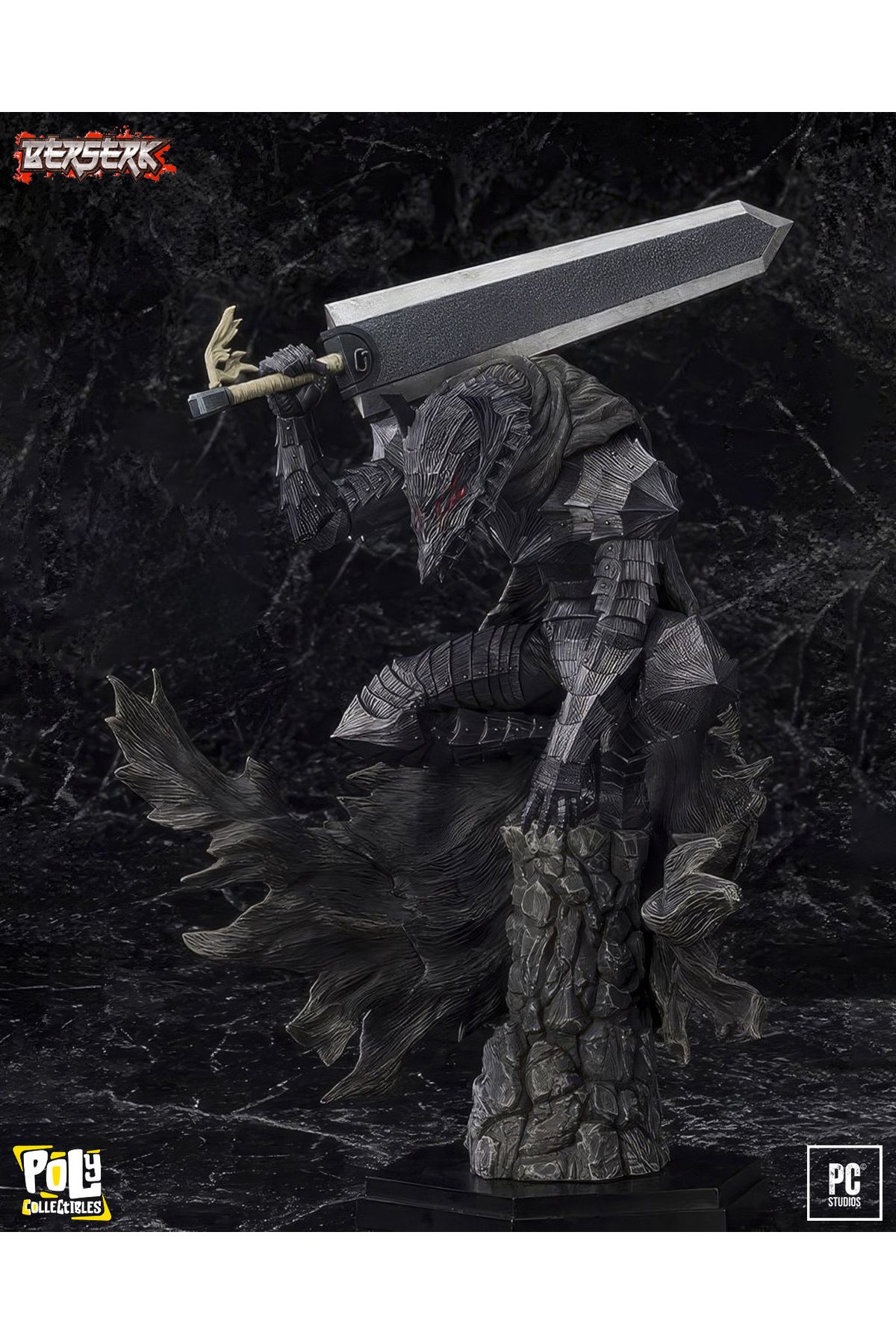 Poly Collectibles Guts – Berserker Armor Versiyonu! Premium Collectibles Figure | 30 cm
