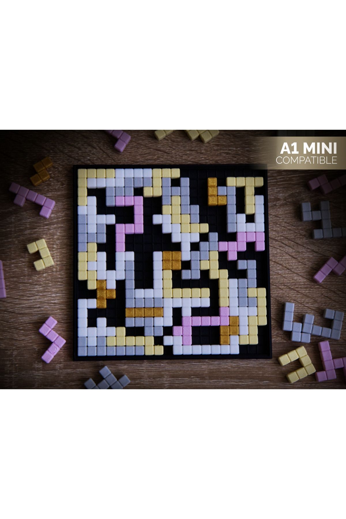 talaşoğlu Yetişkin geometrik bulmaca-tetris esintili bir yapboz