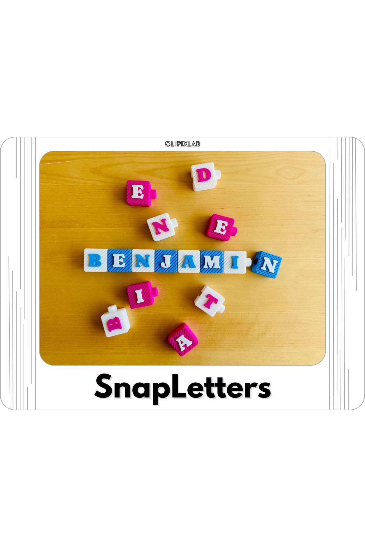 talaşoğlu Snapletters - Modüler Alfabe