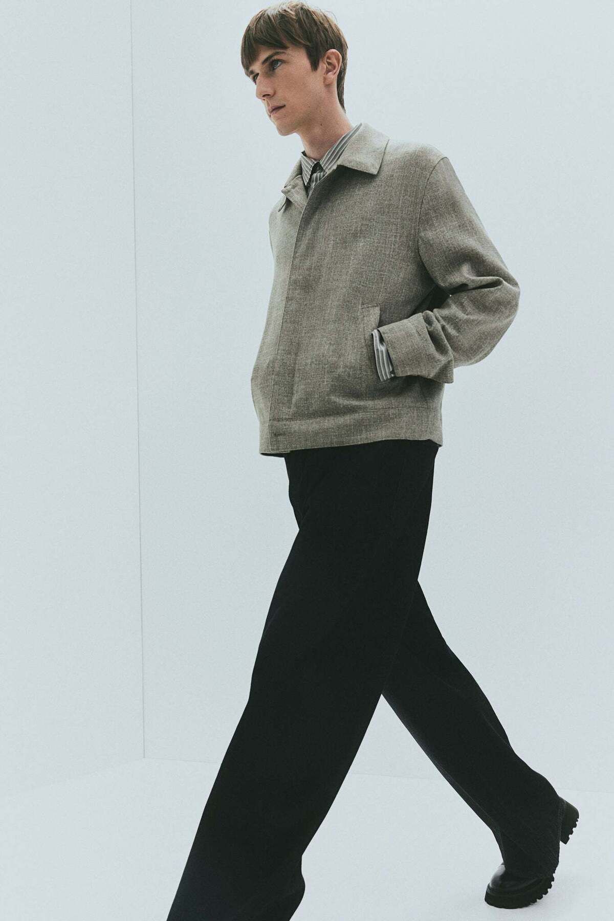 H&M-Regular Fit Shacket 2