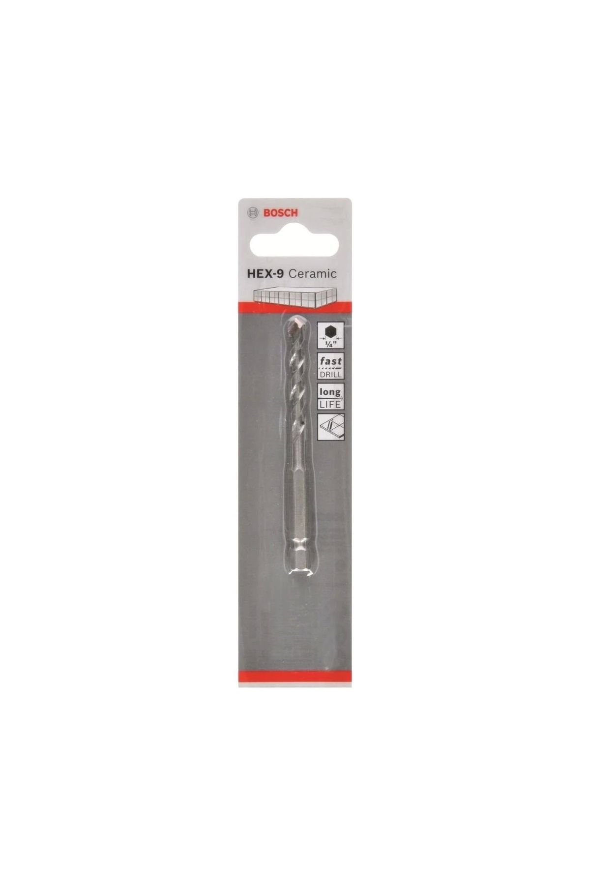CANSA Bosch HEX-9 Ceremic Matkap Ucu 10X90 mm