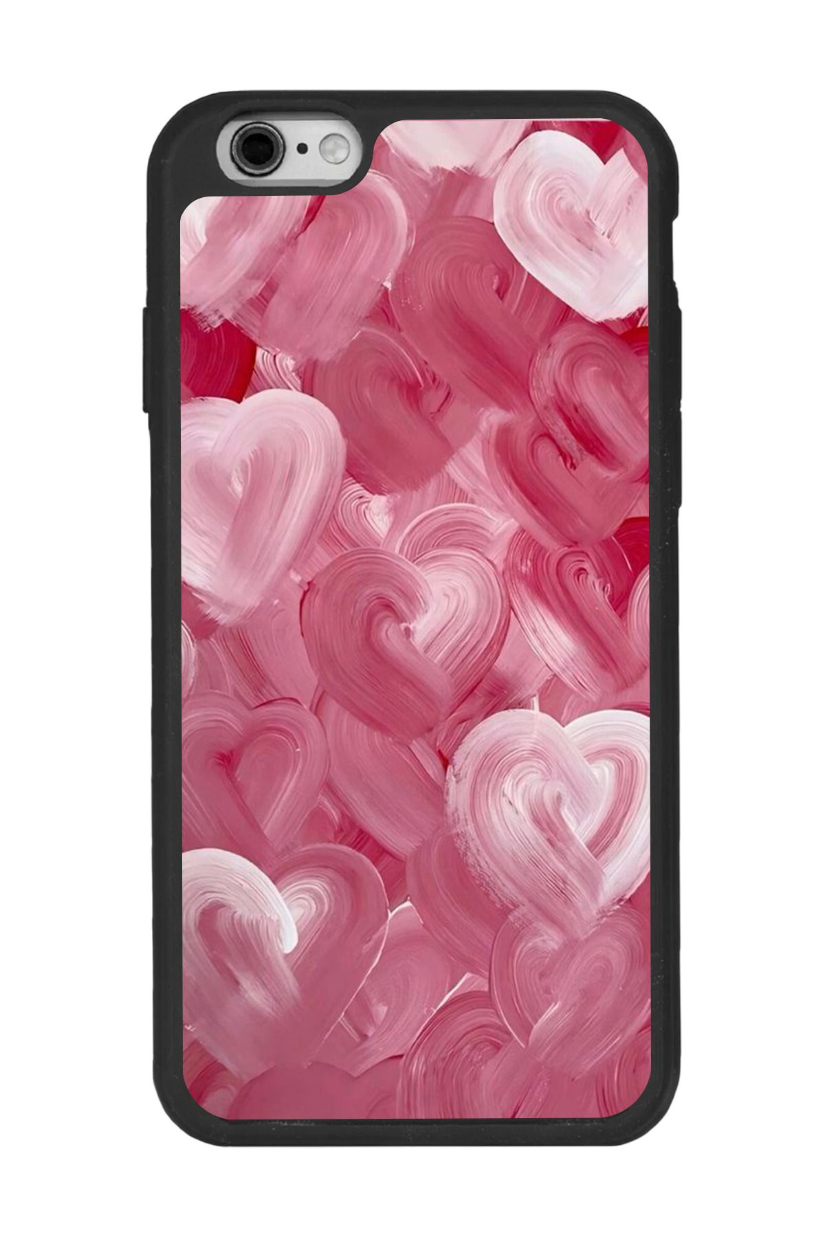 BGAKSESUAR Apple iPhone 6s Plus Siyah Silikon Kılıf Çiziklere ve Darbelere Karşı Koruma