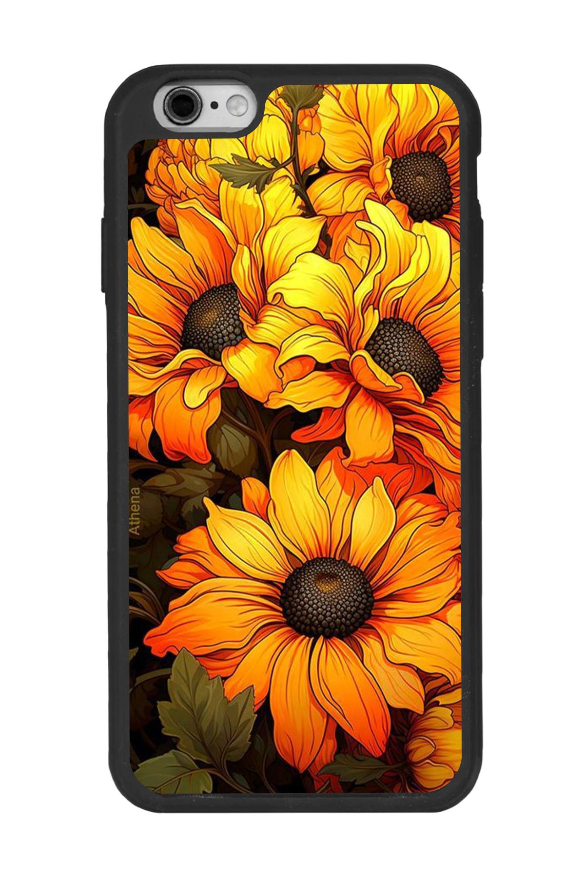 BGAKSESUAR Apple iPhone 6 Plus Siyah Silikon Kılıf Çiziklere ve Darbelere Karşı Koruma