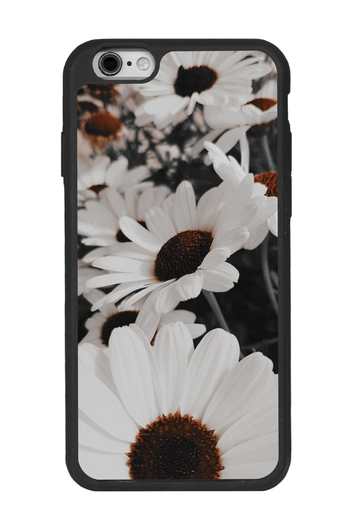 BGAKSESUAR Apple iPhone 6s Plus Siyah Silikon Kılıf Çiziklere ve Darbelere Karşı Koruma