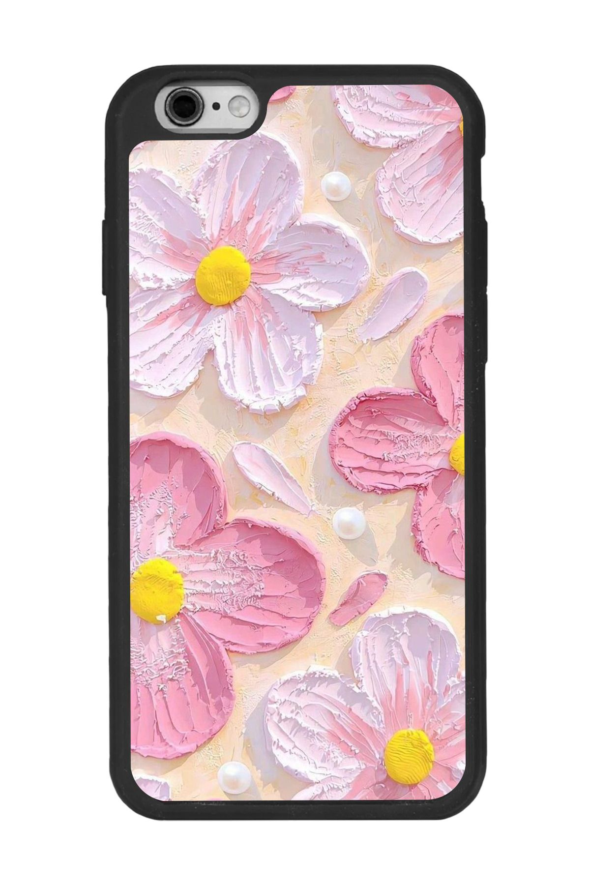 BGAKSESUAR Apple iPhone 6s Plus Siyah Silikon Kılıf Çiziklere ve Darbelere Karşı Koruma