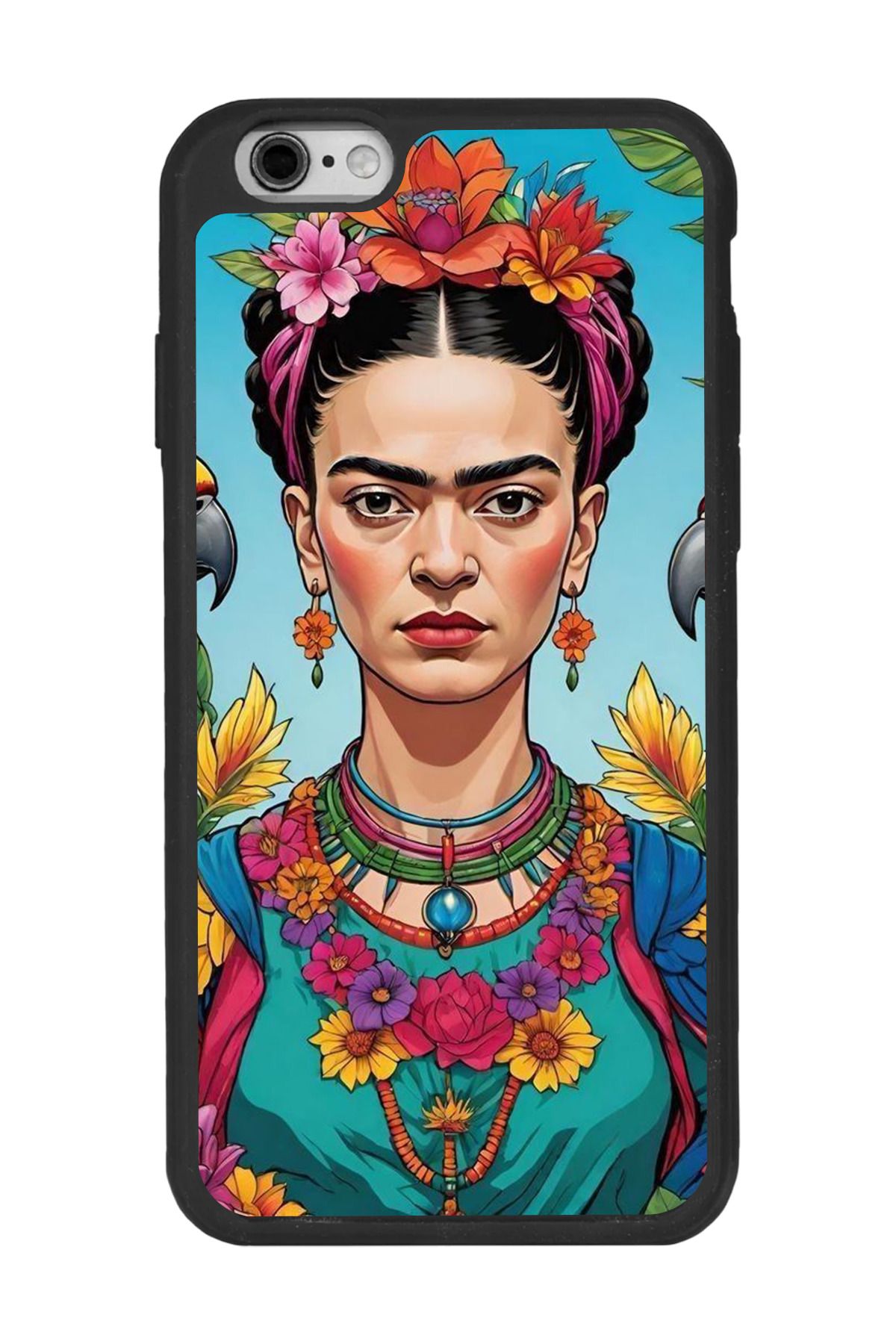 BGAKSESUAR Apple iPhone 6s Plus Siyah Silikon Kılıf Çiziklere ve Darbelere Karşı Koruma