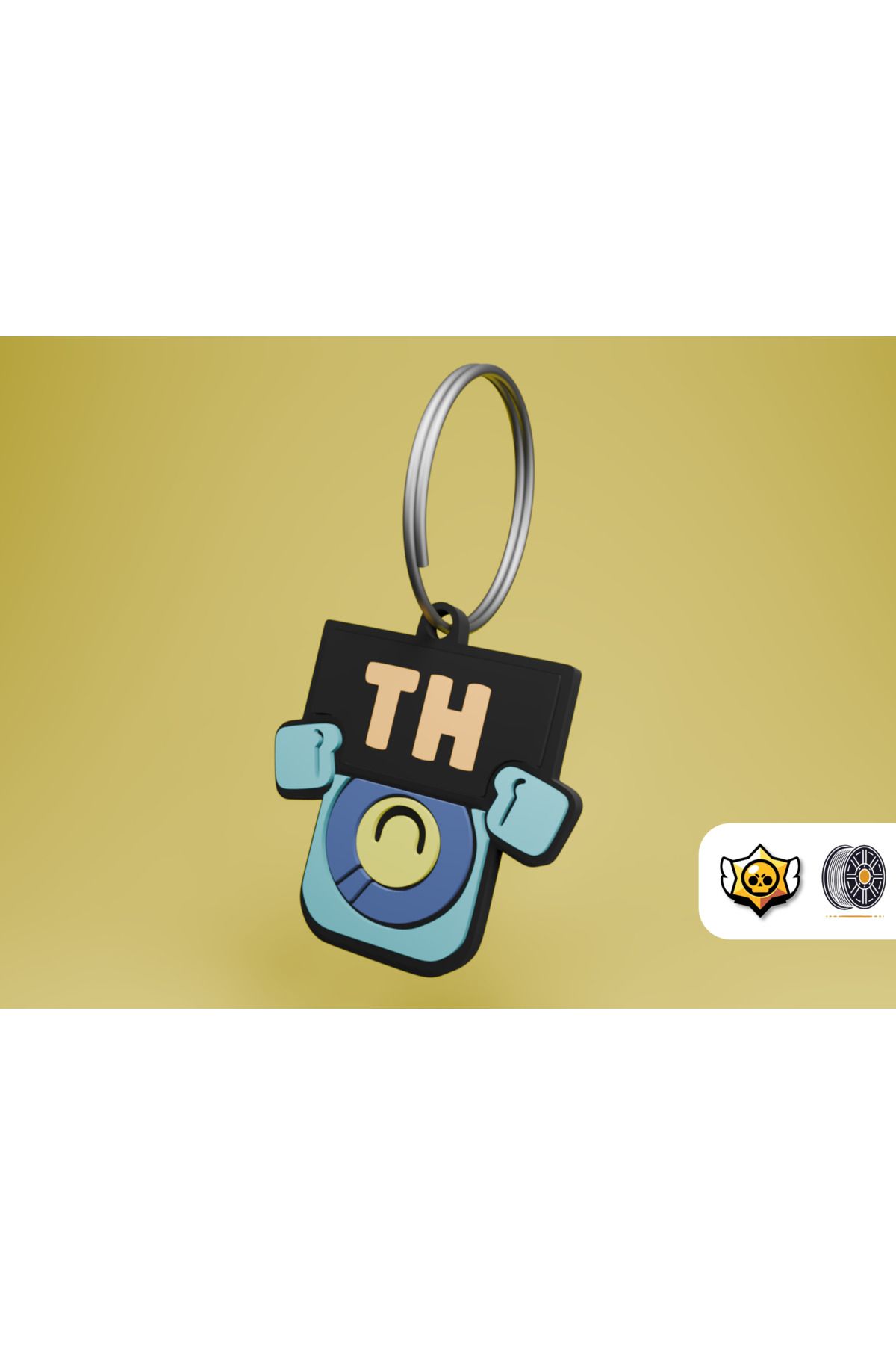 talaşoğlu Takım Heretics Pin | Brawl Stars Keychain Serisi