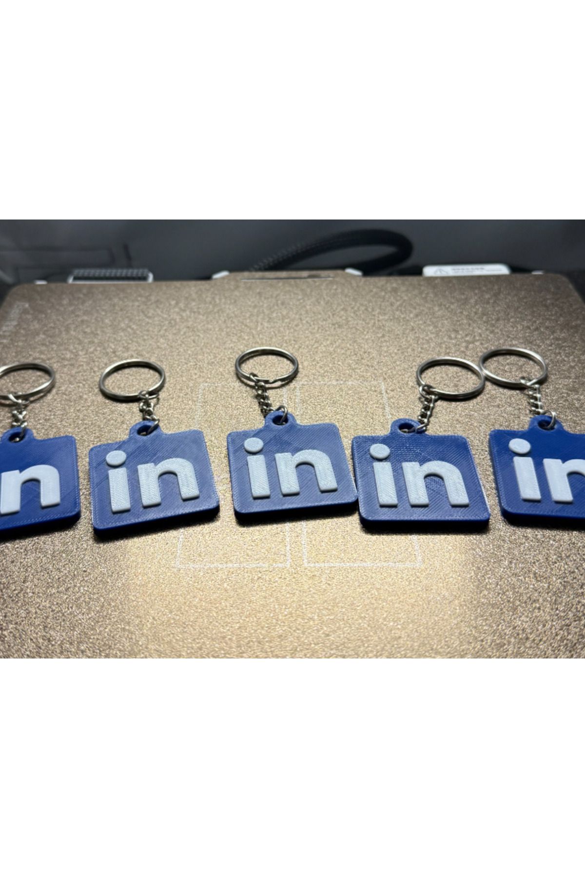 talaşoğlu LinkedIn NFC Anahtar Etiketi Anahtar Zinciri