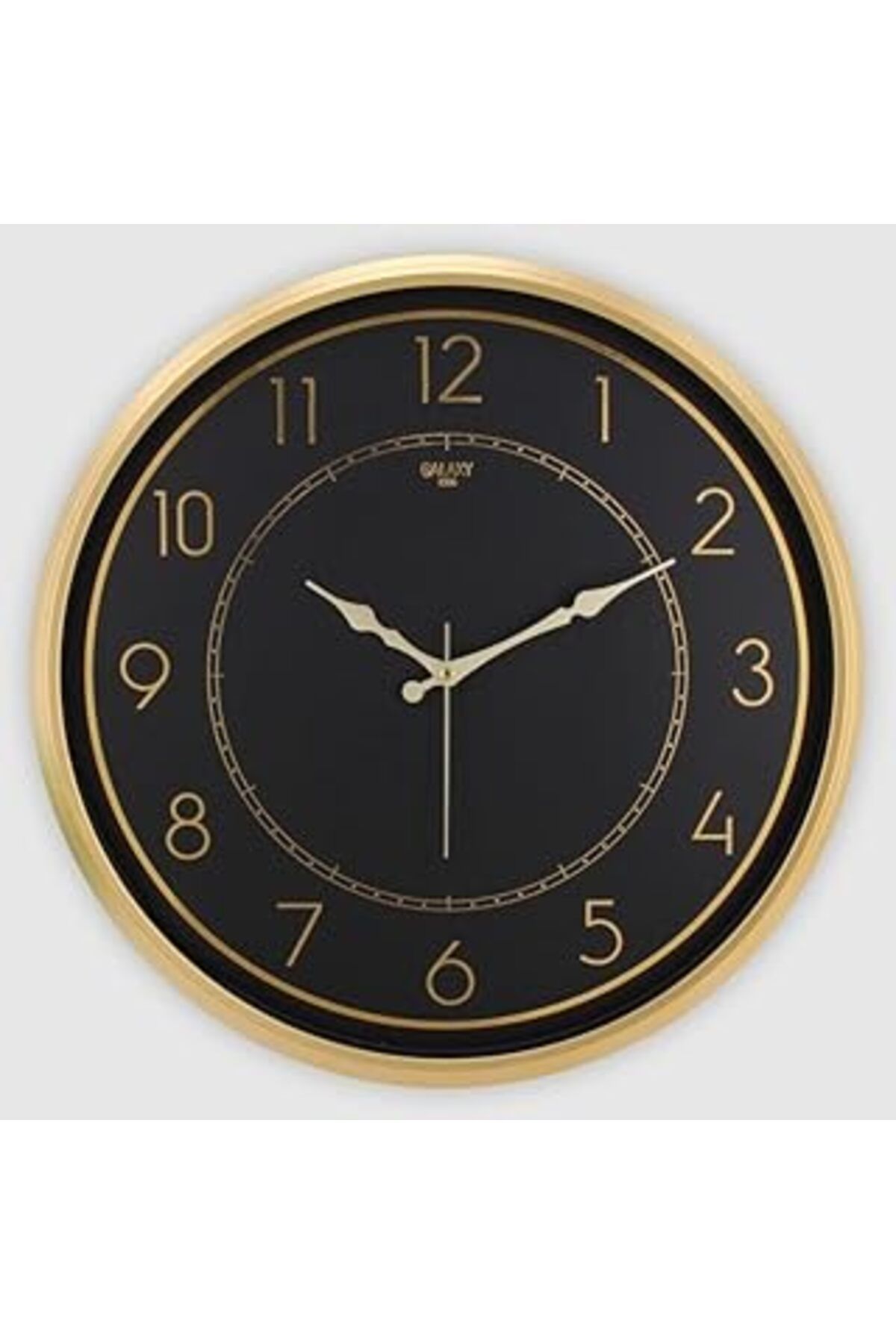 NETWORK ART Galaxy Exculusive Serisi Klasik Tasarım Sessiz Mekanizma 50 Cm Duvar Saati Gold-Laci
