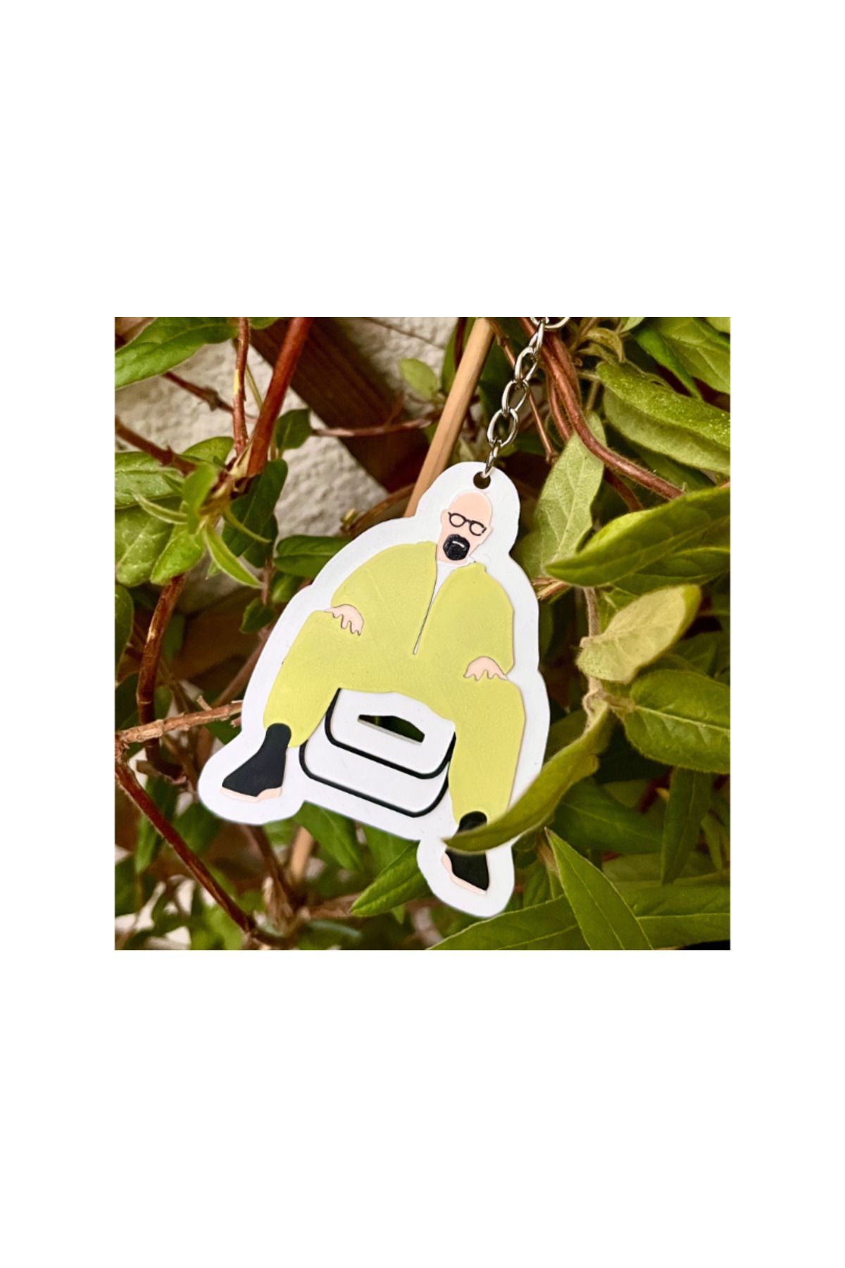 talaşoğlu Walter White Lab King Keychain