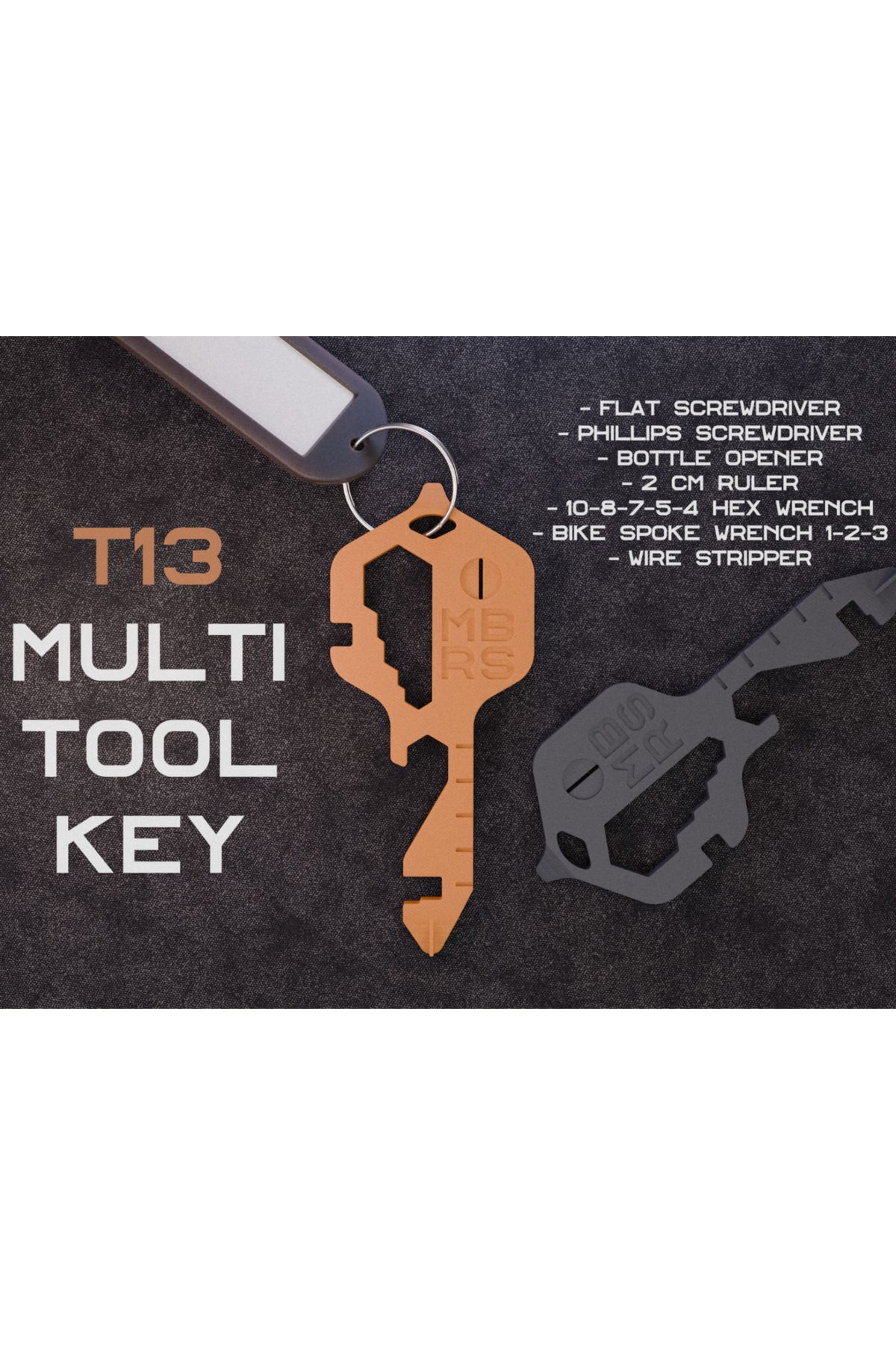 talaşoğlu T13 Multi Tool Anahtarı - 1 inç 13