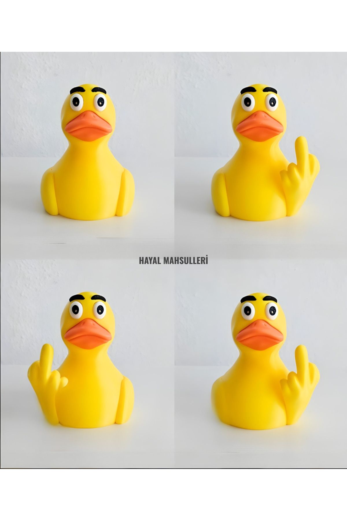 mimo Rubber Duck Dekoratif Aksesuar Figür