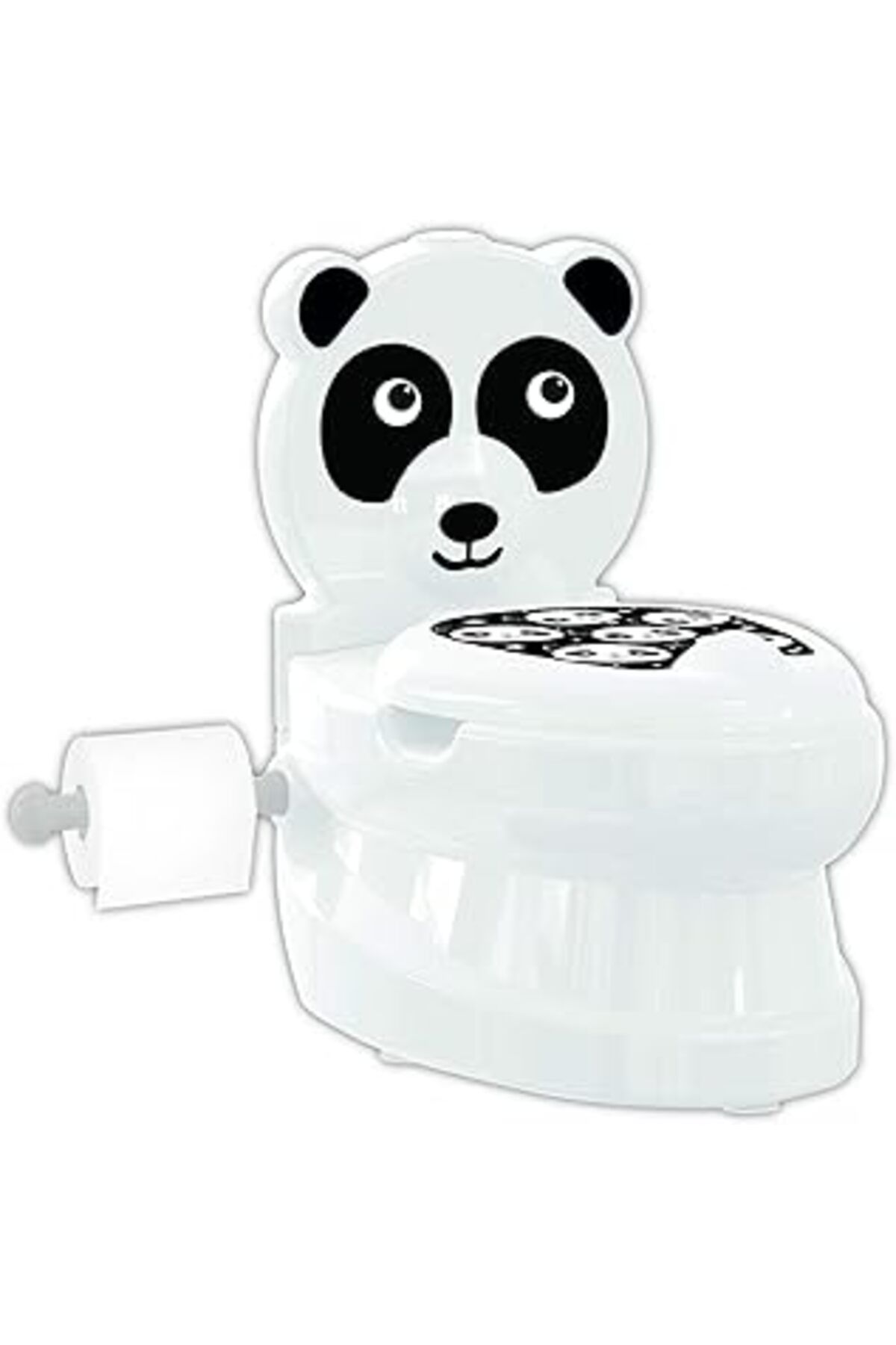 TBSProjects Pilsan Panda Eğitici Lazımlık Educational Potty Tuvalet Siyah