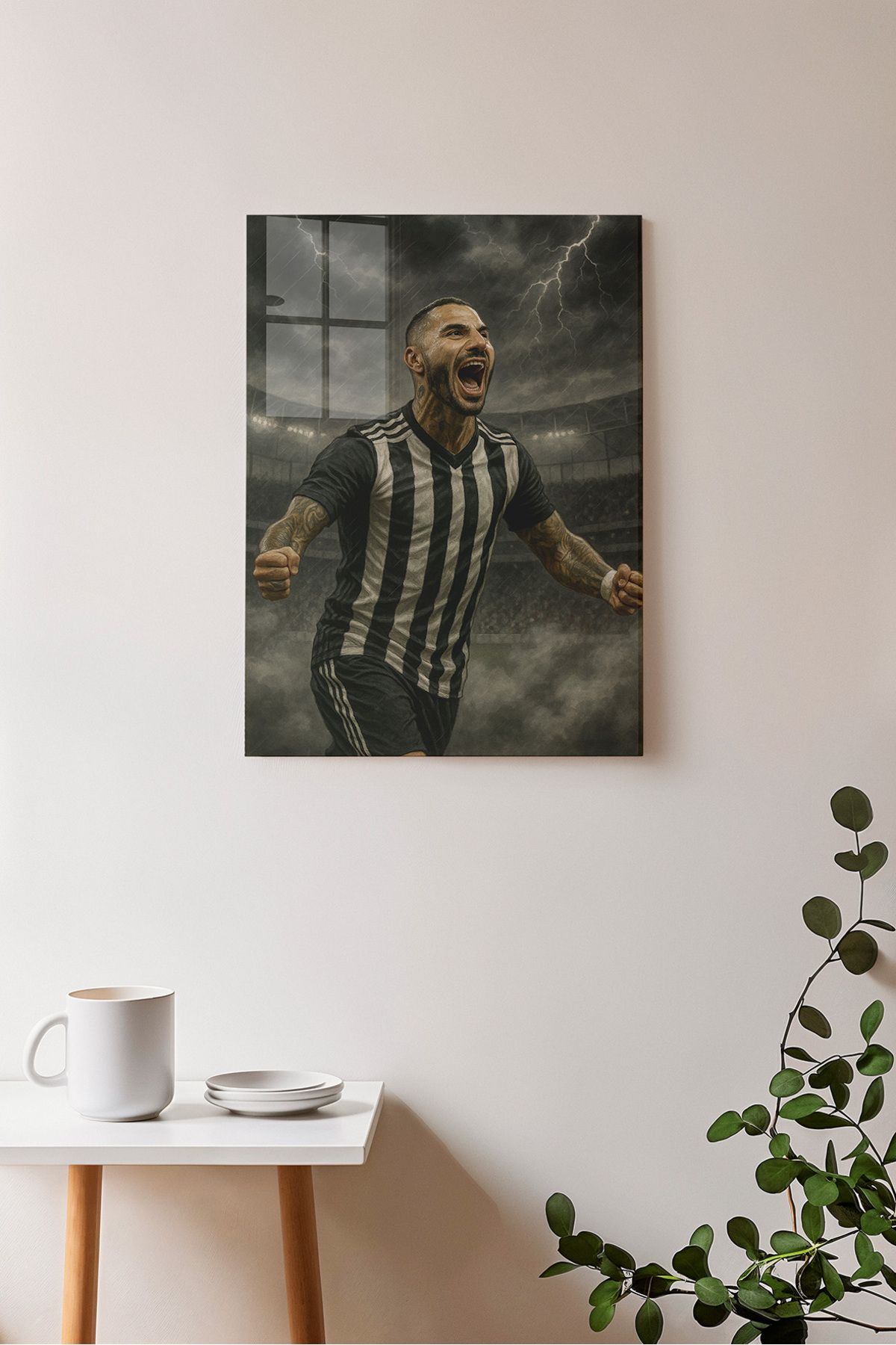 Ayabak Metal Poster Ricardo Quaresma- Dekoratif Metal Poster - Hediyelik Çerçevesiz Tablo