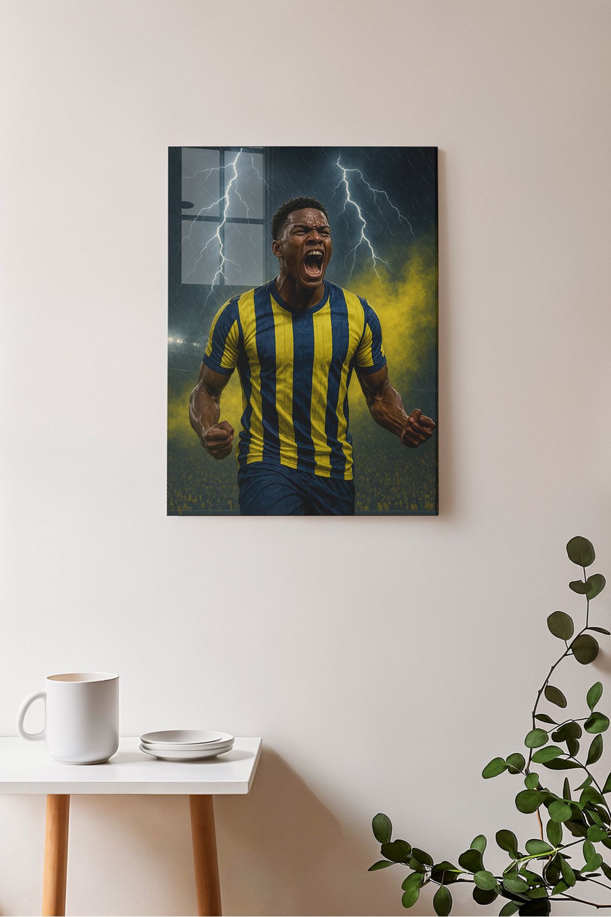 Ayabak Metal Poster Jhon Duran - Dekoratif Metal Poster - Hediyelik Çerçevesiz Tablo