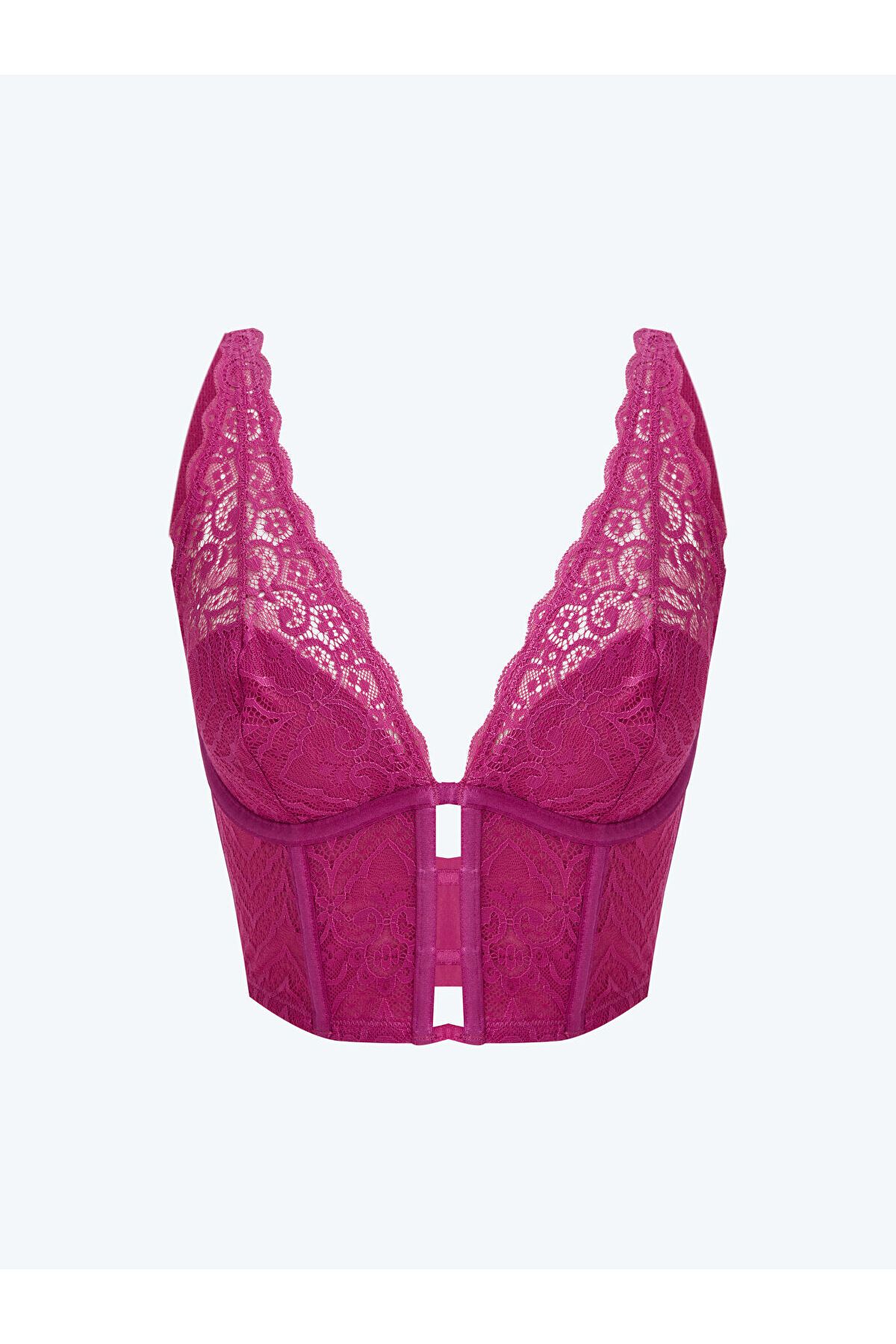 LC Waikiki Balenli Dolgusuz Dantelli Bralet