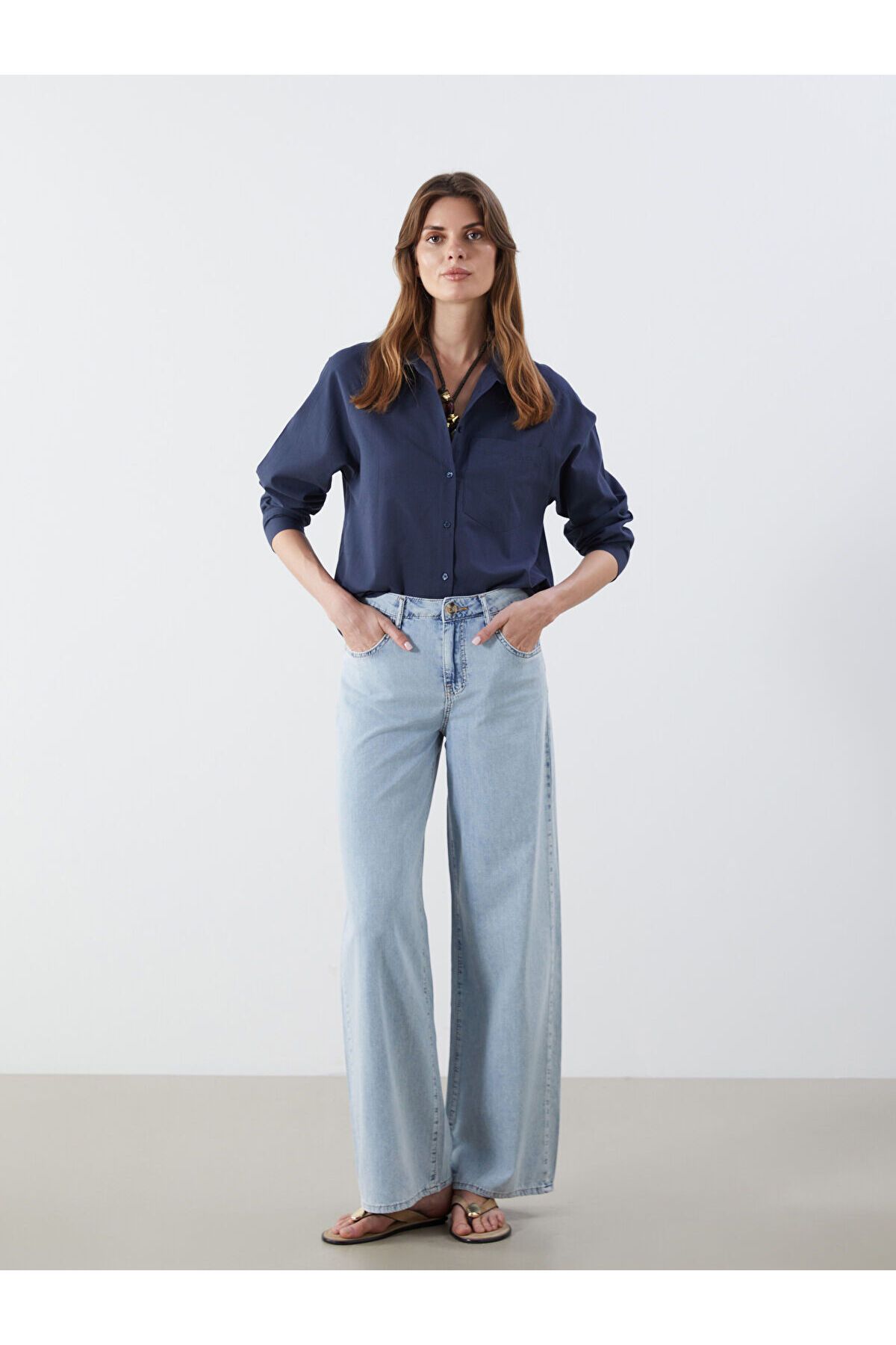 LC Waikiki Wideleg Kadın Jean Pantolon