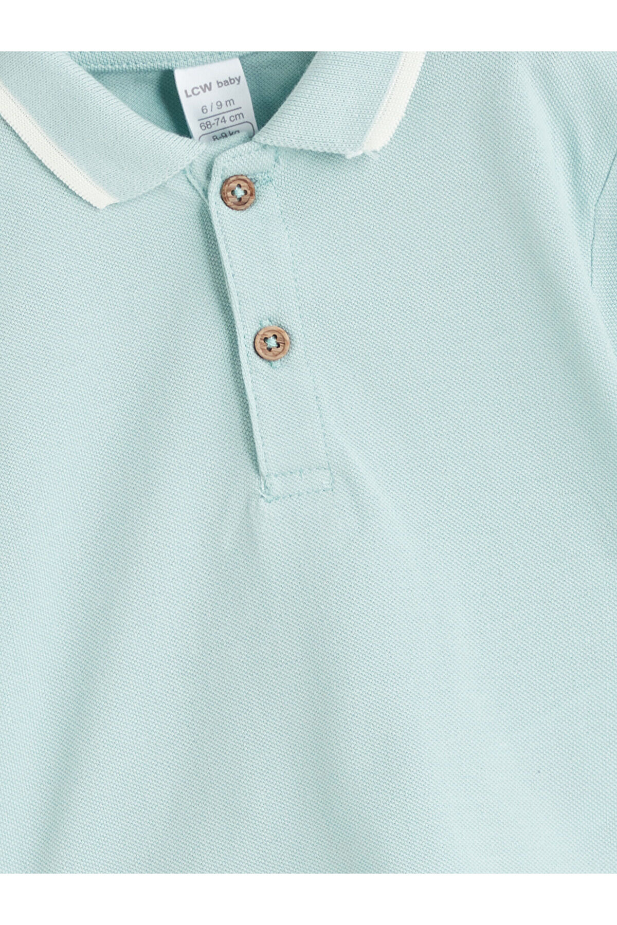LC Waikiki Elsiva Collection Yeşil Polo Yaka Erkek Bebek Tişört ve Şort 2'li fotoğrafı 3 (önizleme)