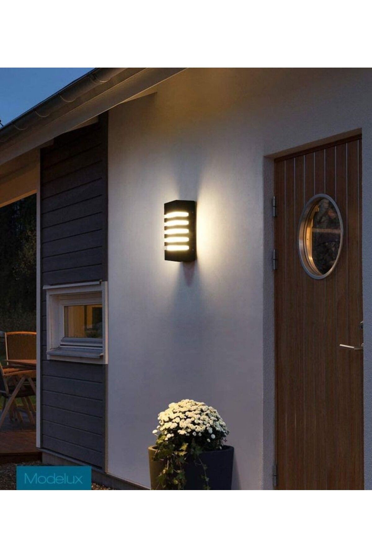 ECONA 24 Watt Gün Işığı Ledli İç ve Dış Mekan Apliği, Banyo, Teras, Veranda, Balkon, Kamelya Bahçe Apliği