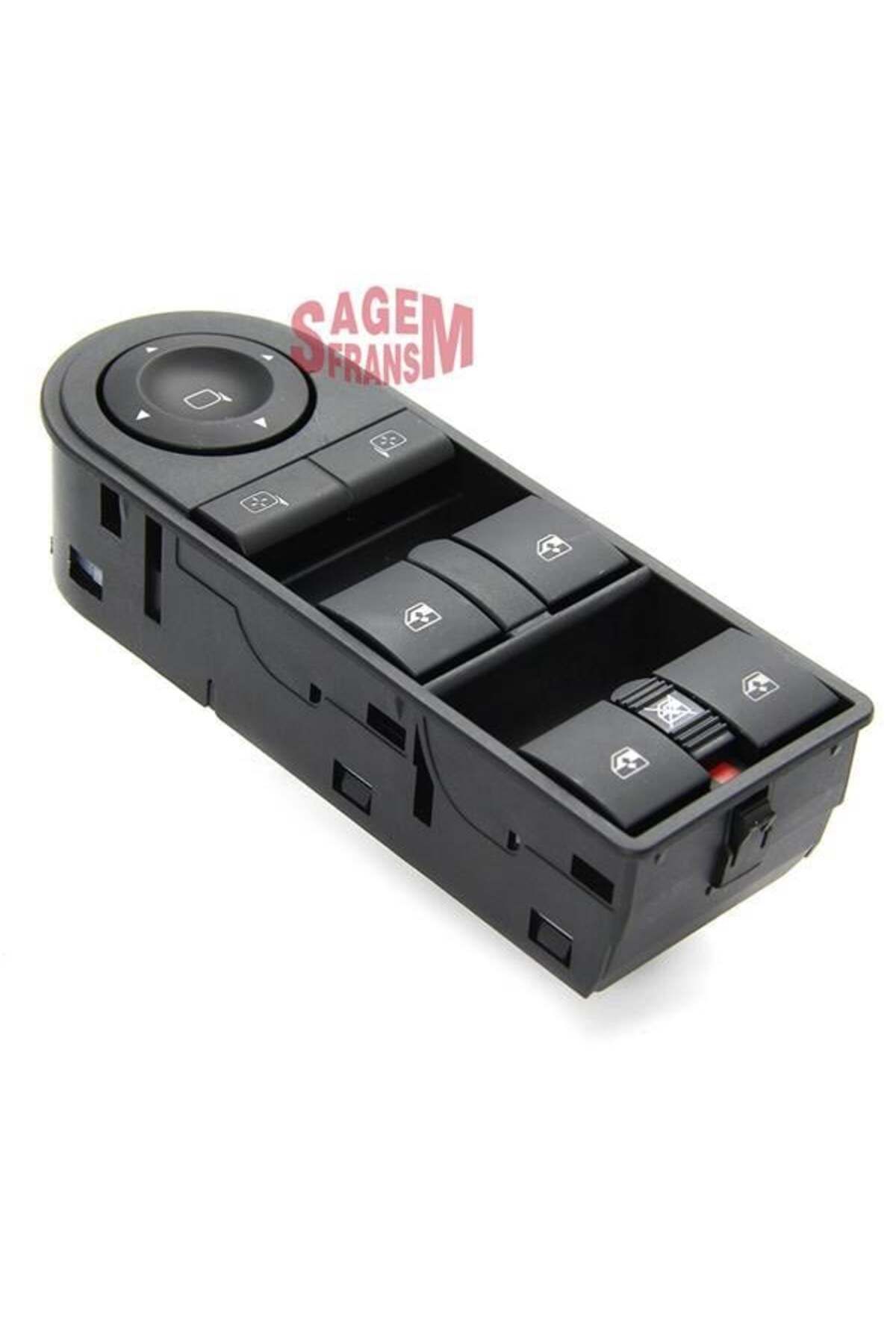 SAGEM CAM AÇMA DÜĞMESİ DÖRTLÜ ASTRA H - ZAFIRA B ÖN SOL