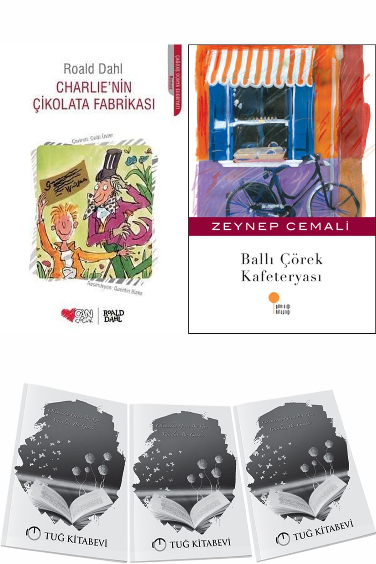 Can Yayınları Charlie’nin Çikolata Fabrikası ve Ballı Çörek Kafeteryası + Hediyeli