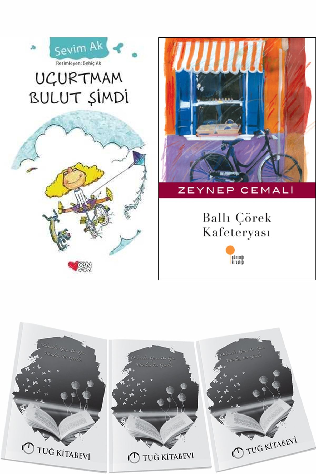 Can Yayınları Uçurtmam Bulut Şimdi ve Ballı Çörek Kafeteryası + Hediyeli
