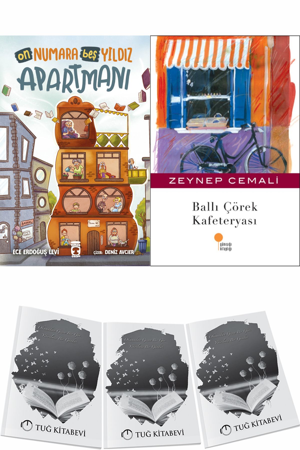Timaş Çocuk On Numara Beş Yıldız Apartmanı ve Ballı Çörek Kafeteryası + Hediyeli