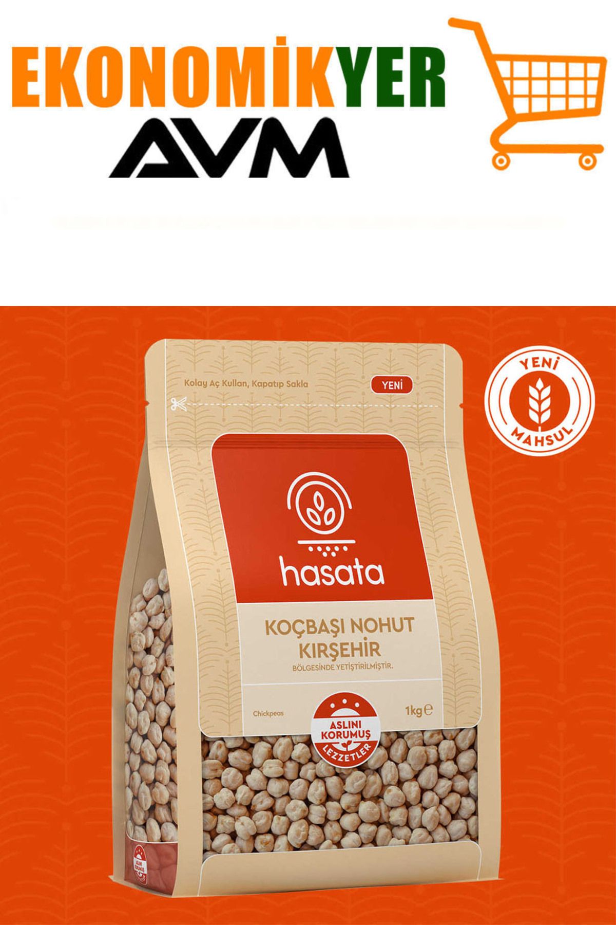 NOHUT HASATA NOHUT 1 KG EKONOMİKYER AVM