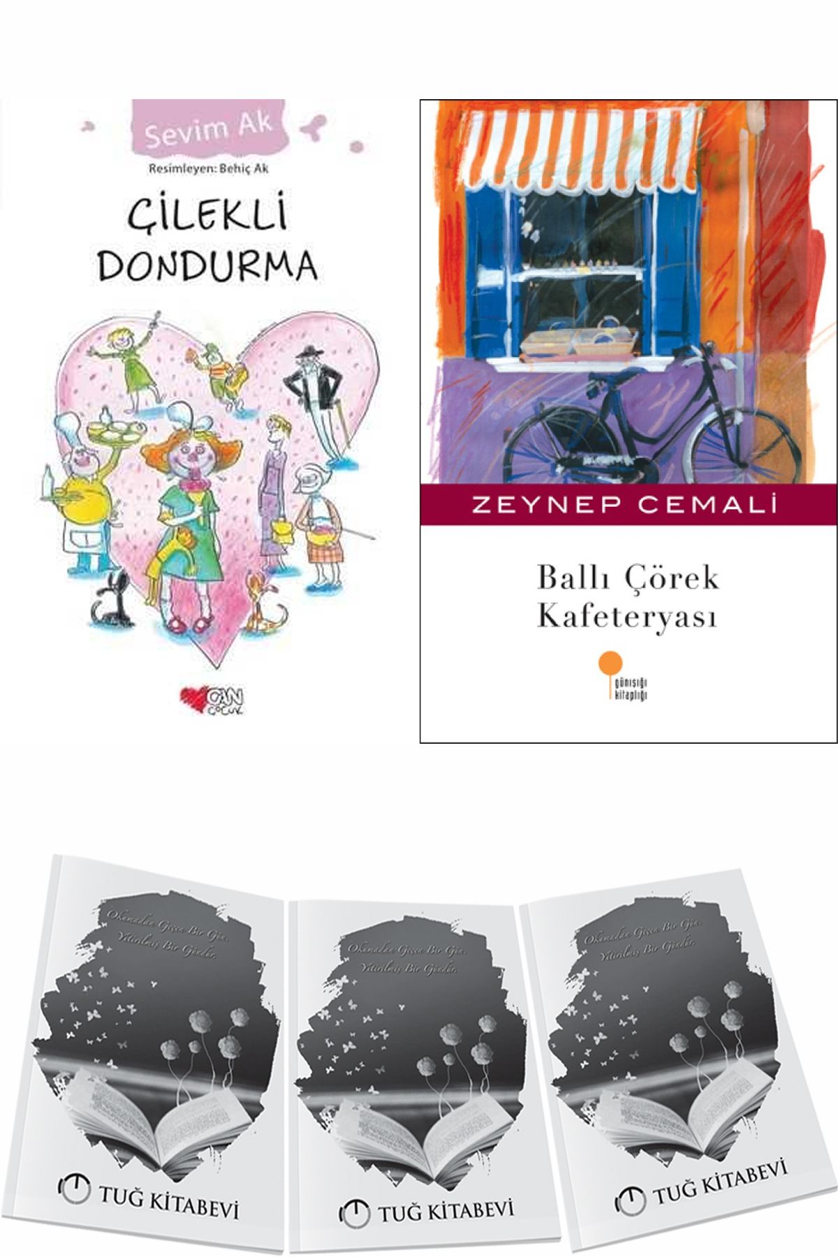 Can Yayınları Çilekli Dondurma ve Ballı Çörek Kafeteryası + Hediyeli