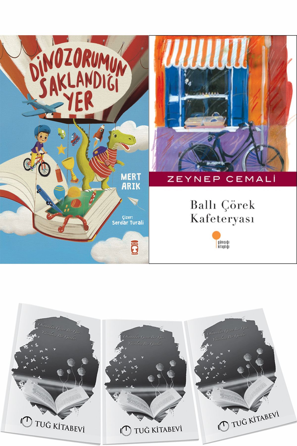 Timaş Çocuk Dinozorumun Saklandığı Yer ve Ballı Çörek Kafeteryası + Hediyeli