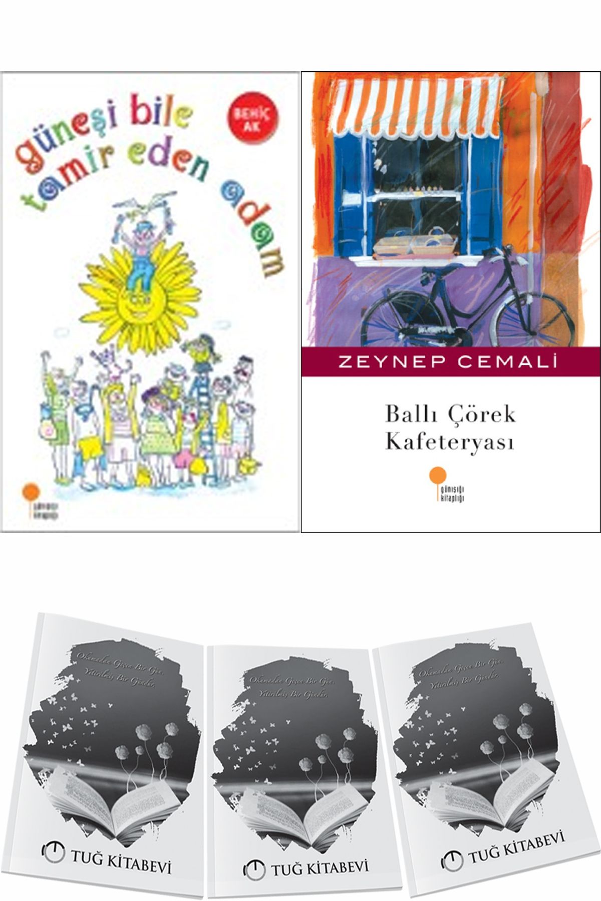 Günışığı Kitaplığı Güneşi Bile Tamir Eden Adam ve Ballı Çörek Kafeteryası + Hediyeli