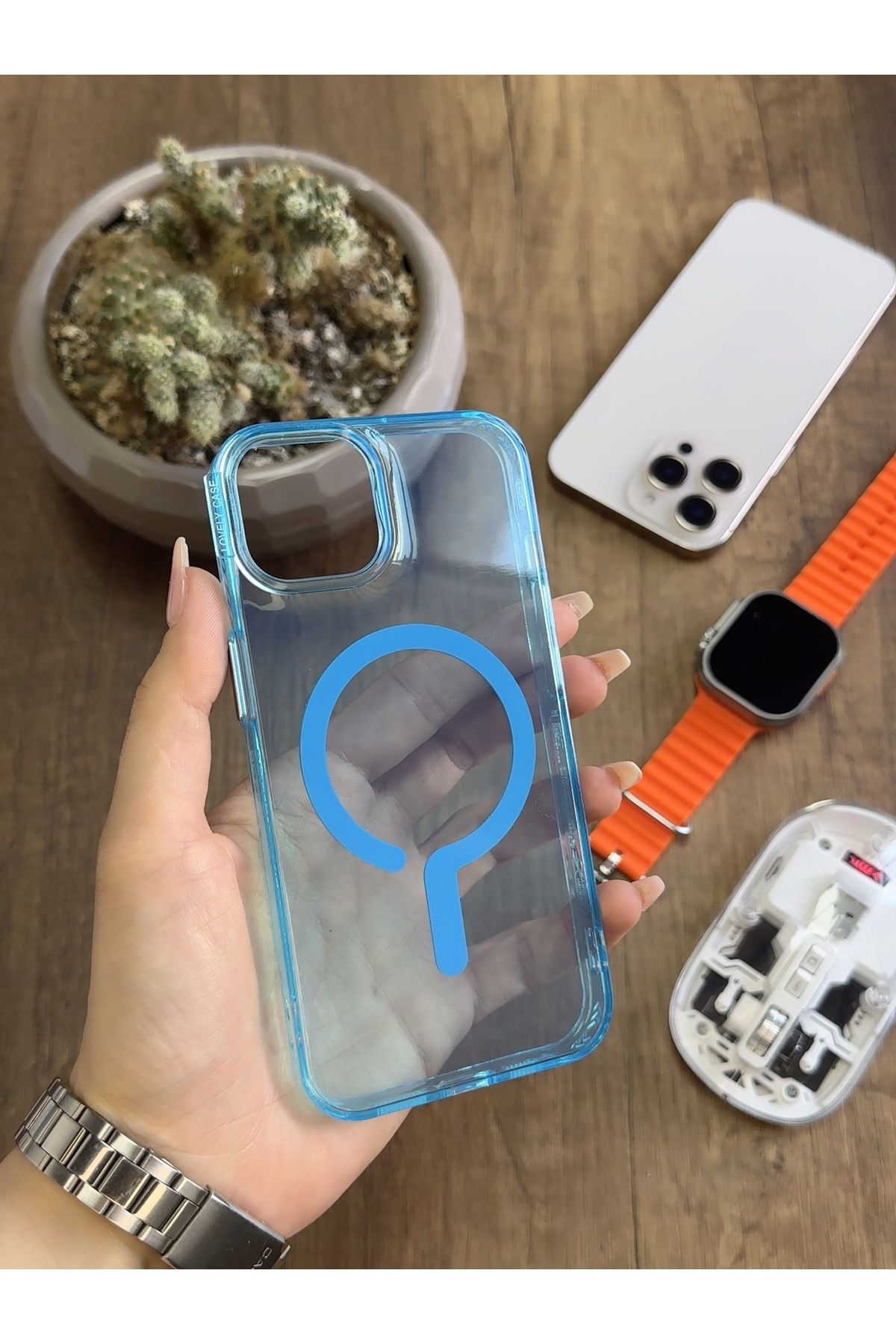 MTL iPhone 14 MagSafe Uyumlu Silikon Kılıf Soocase661