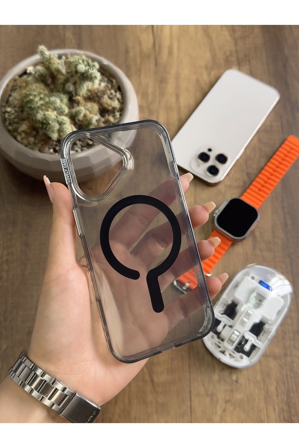 MTL iPhone 16 MagSafe Uyumlu Silikon Kılıf Soocase661